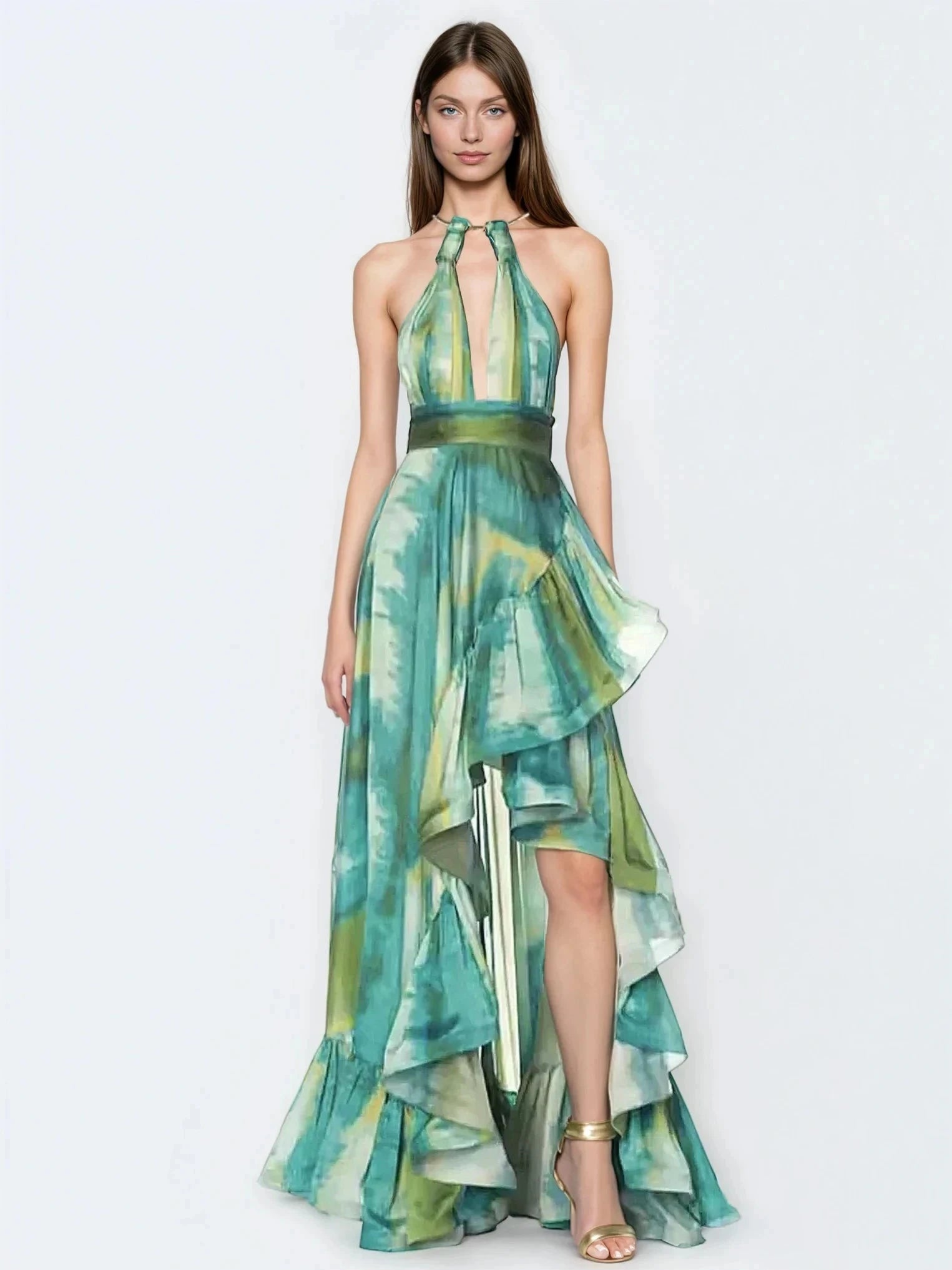 Emerald Ocean Ruffle Dess