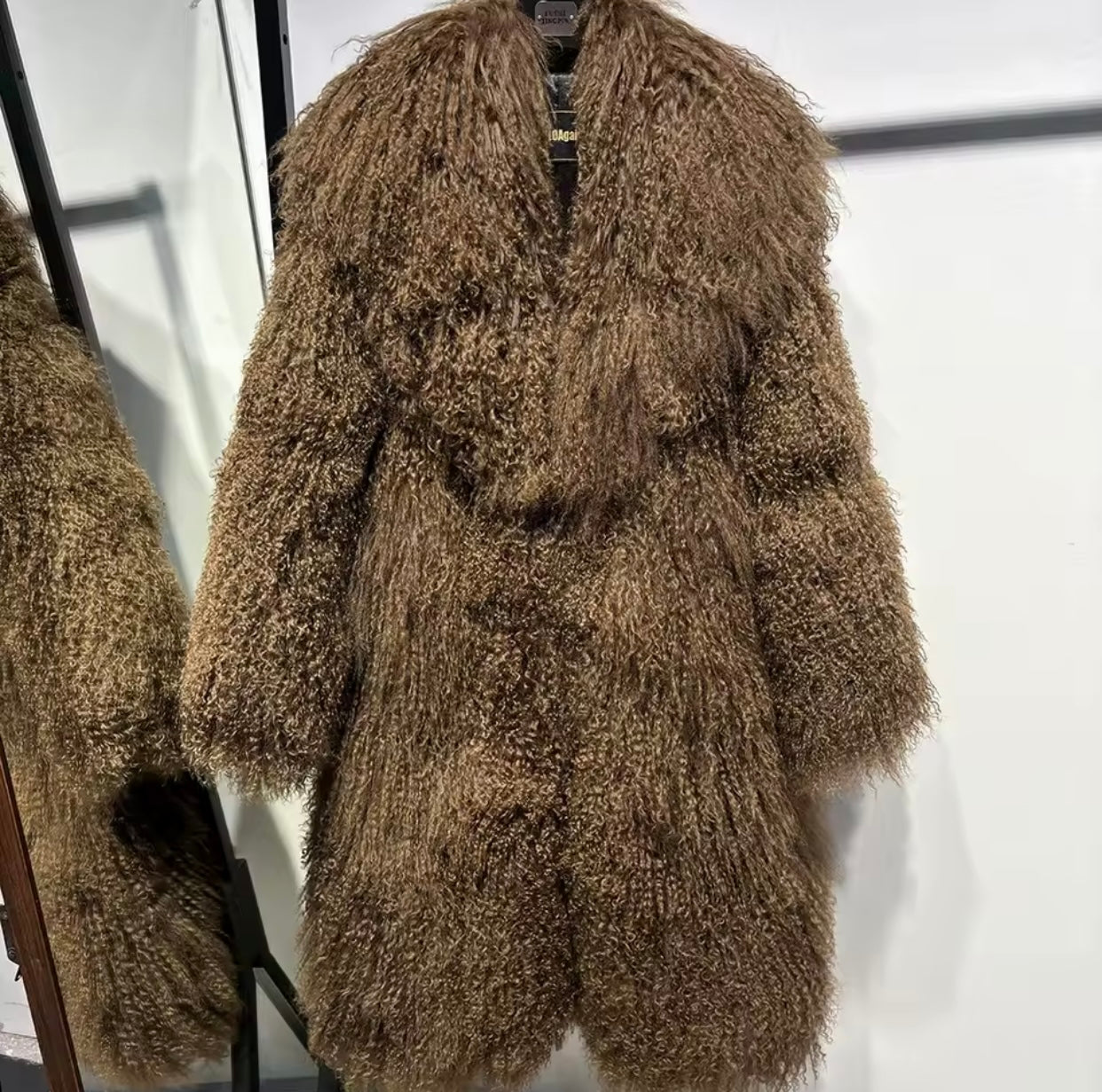 Ophelia Mongolian Fur Jacket