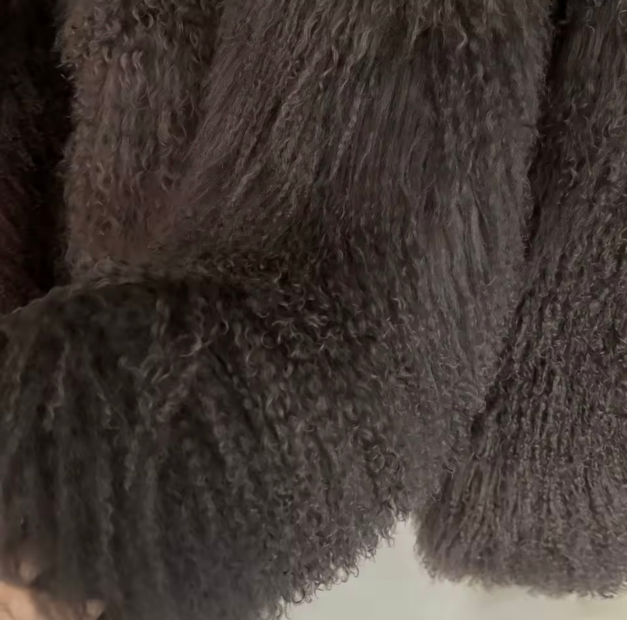 Ophelia Mongolian Fur Jacket