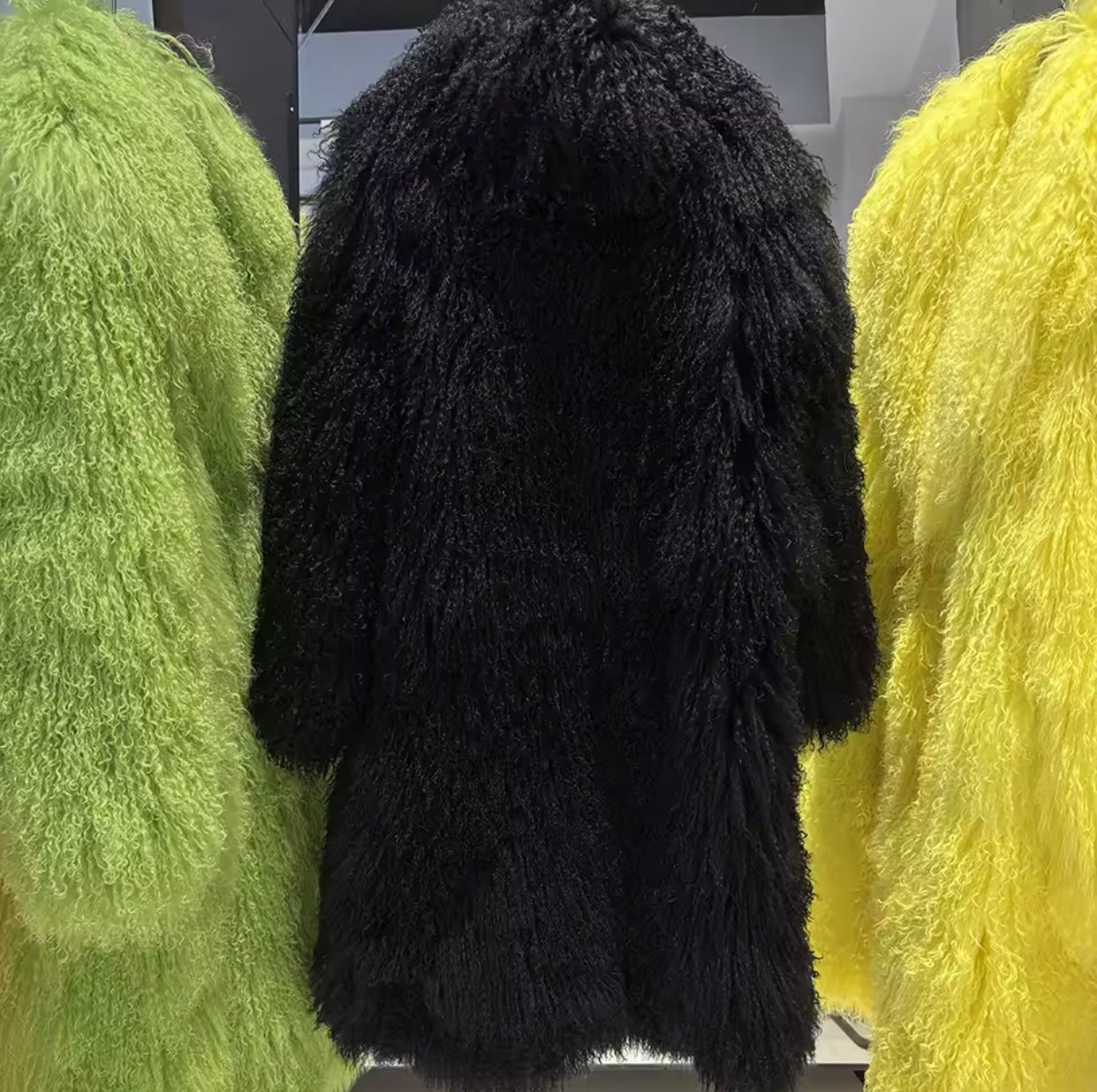 Ophelia Mongolian Fur Jacket