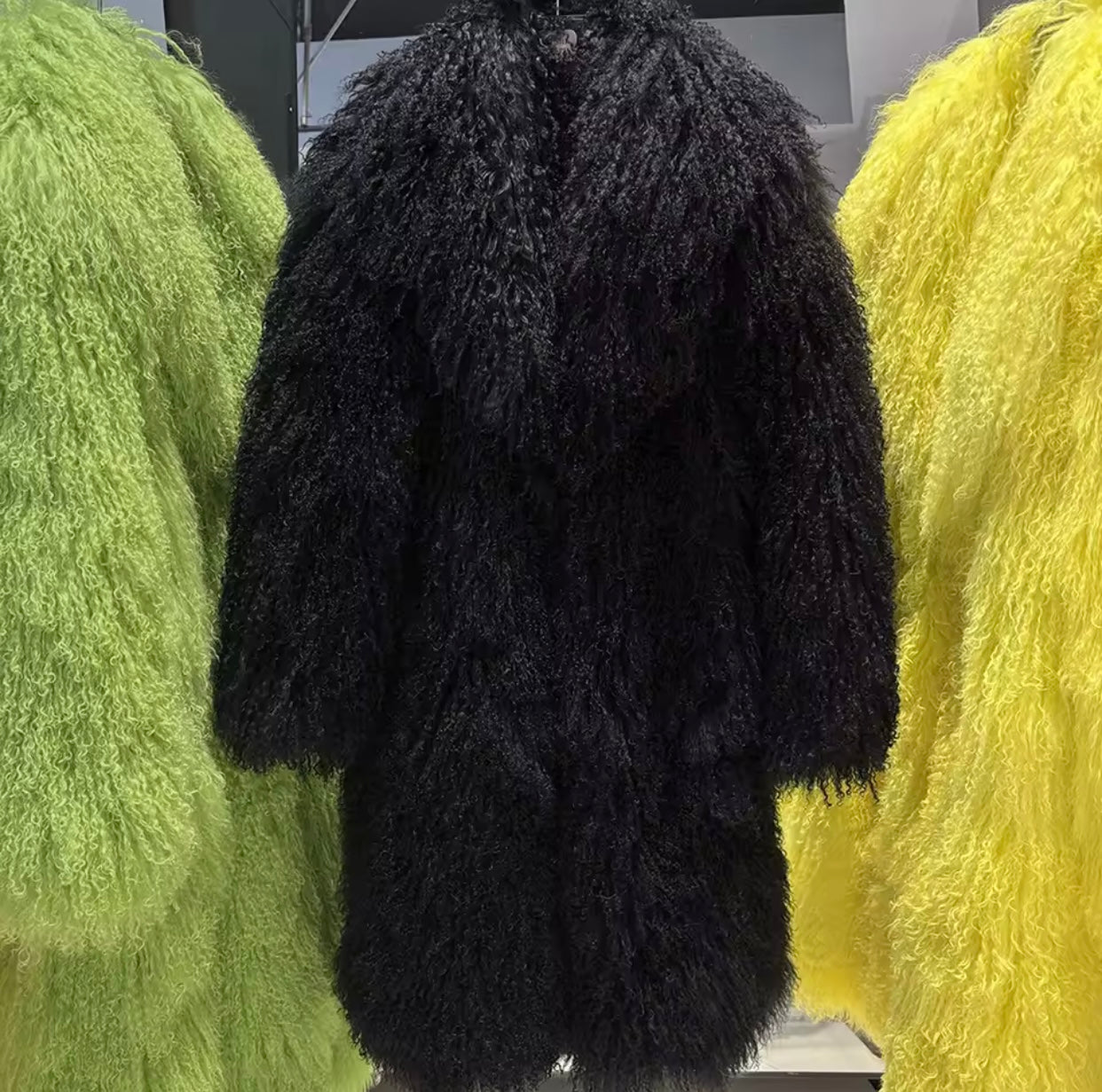 Ophelia Mongolian Fur Jacket