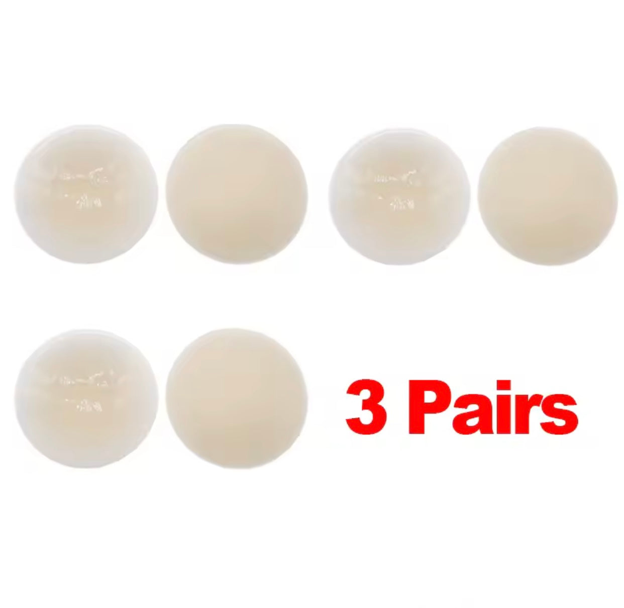 3 Pairs Nipple Covers