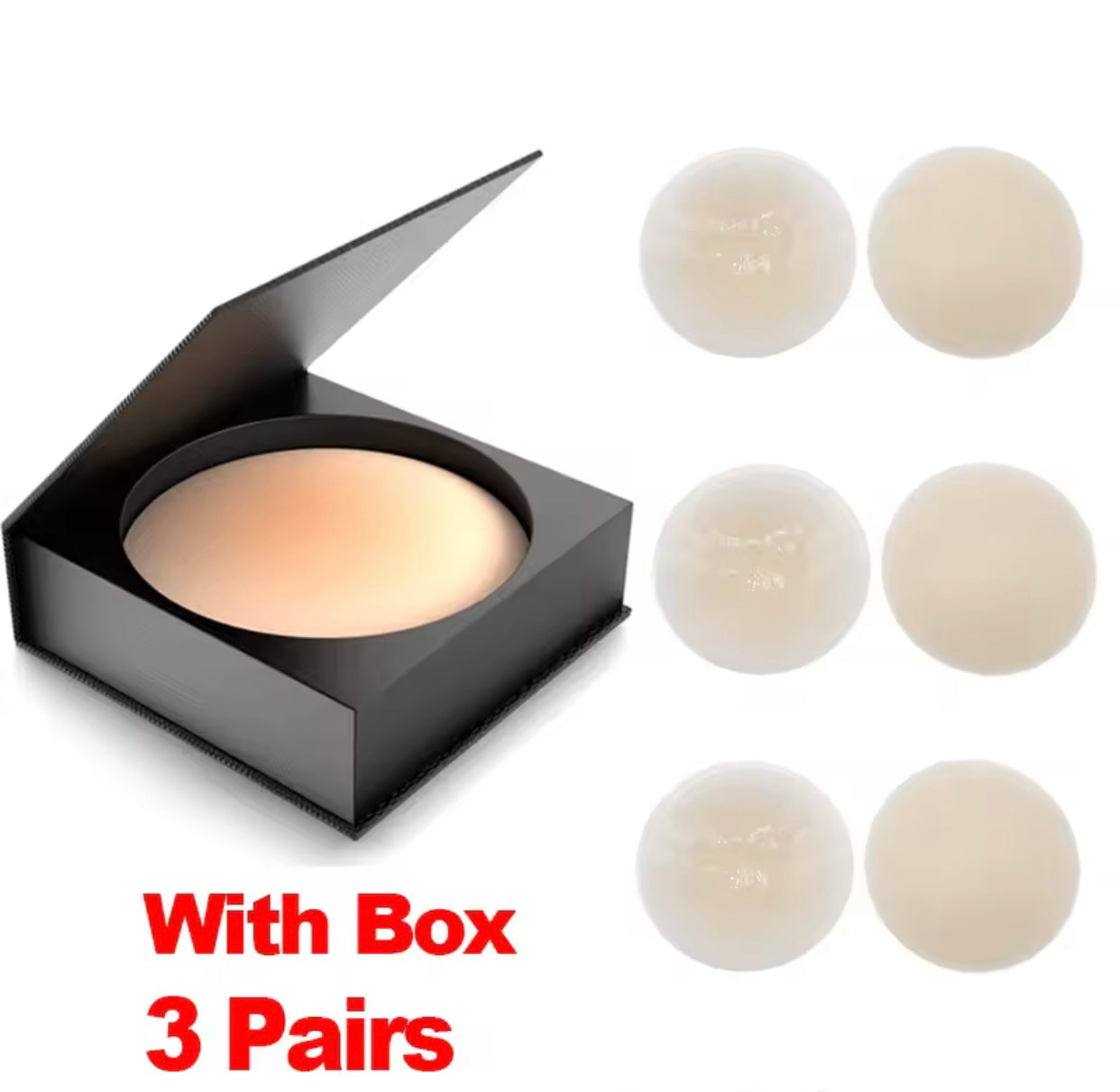 3 Pairs Nipple Covers