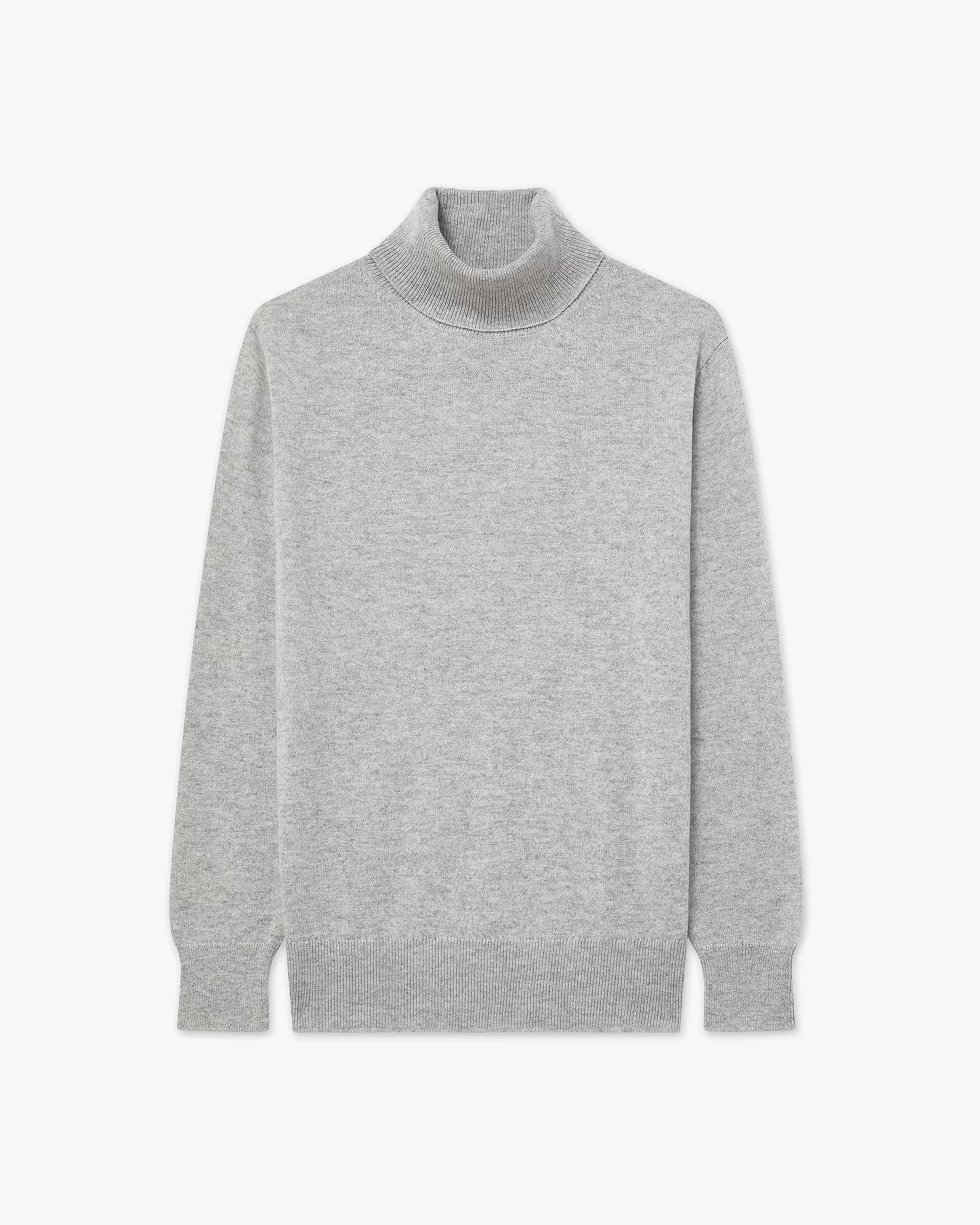 CASHMERE TURTLENECK SWEATER