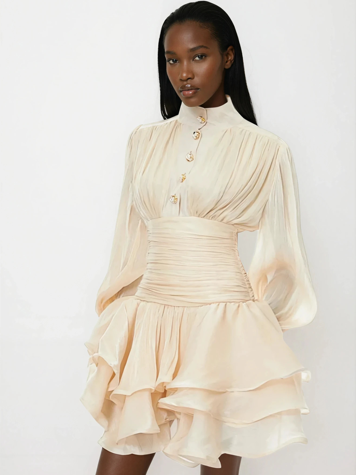 Mini Dress Ruffle