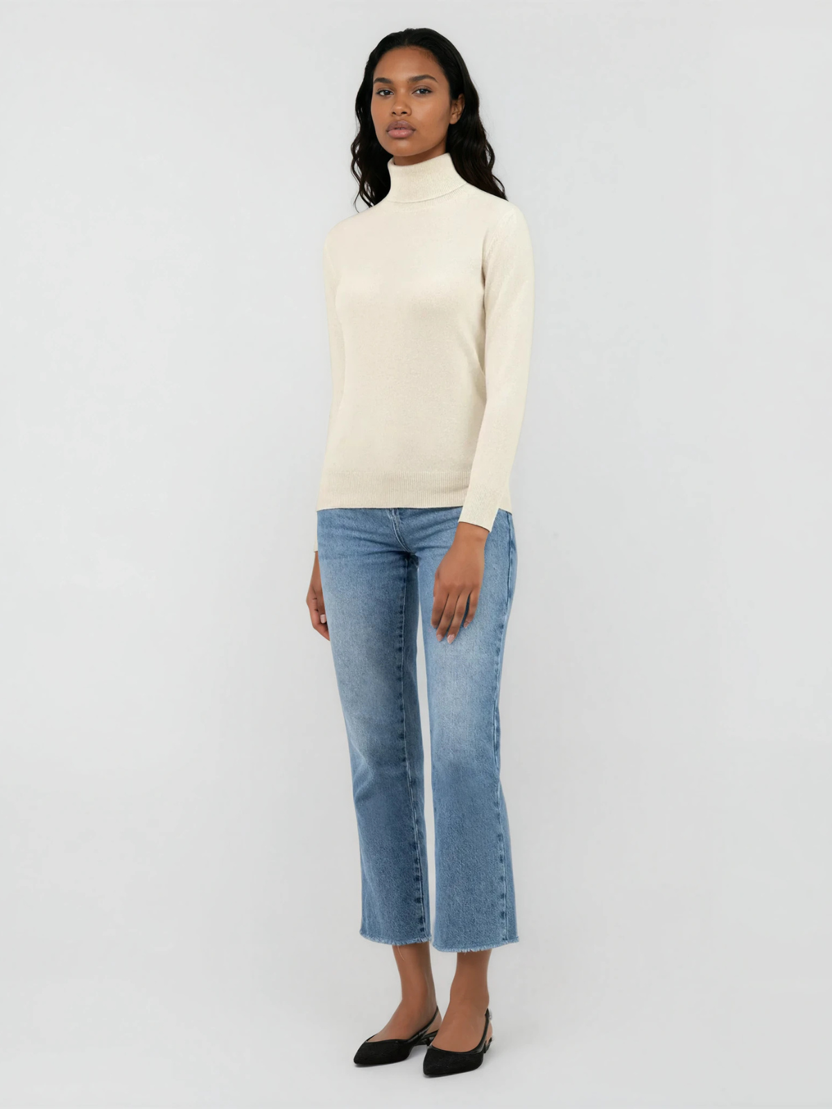 CASHMERE TURTLENECK SWEATER