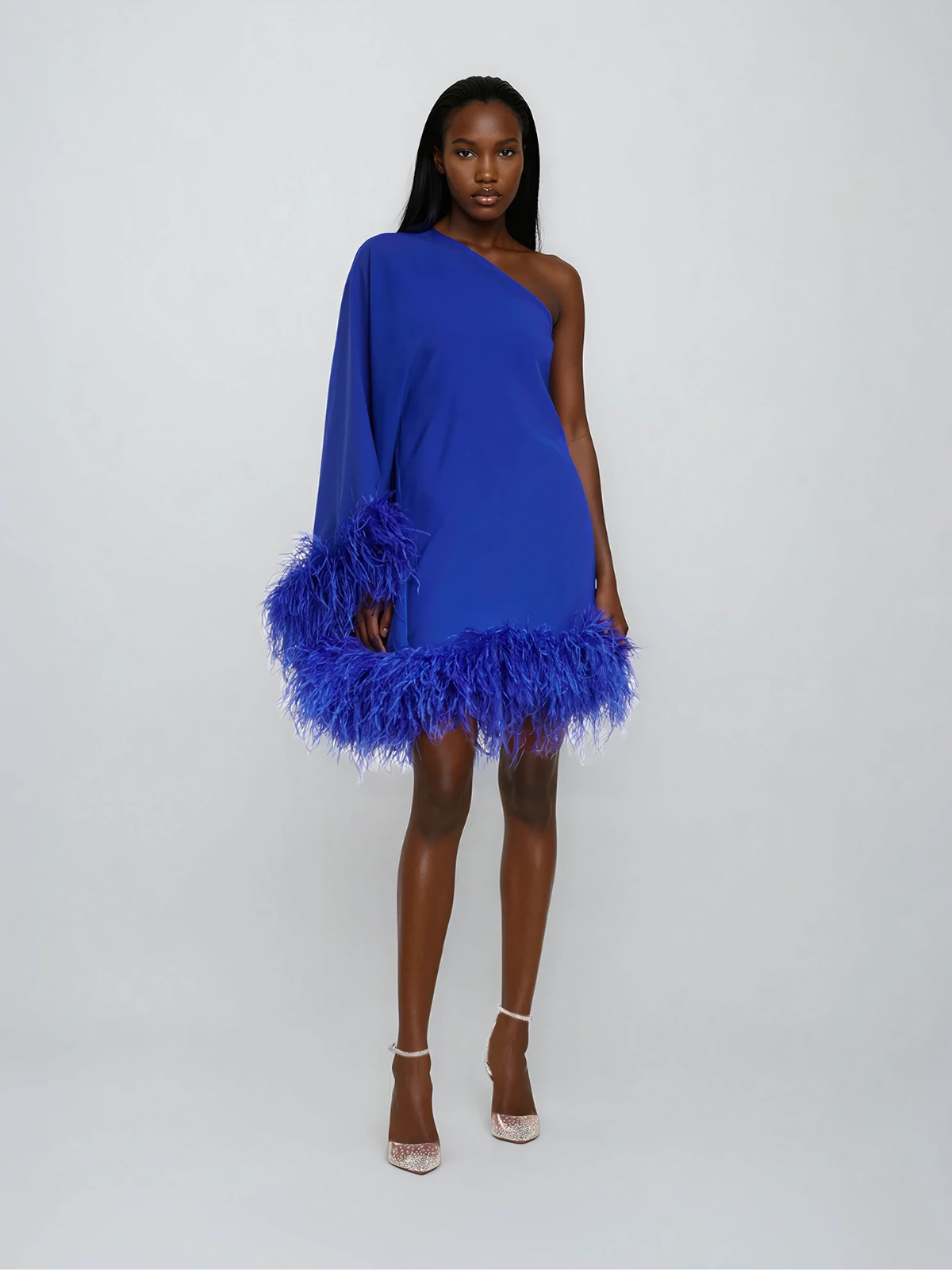 Feather Mini dress