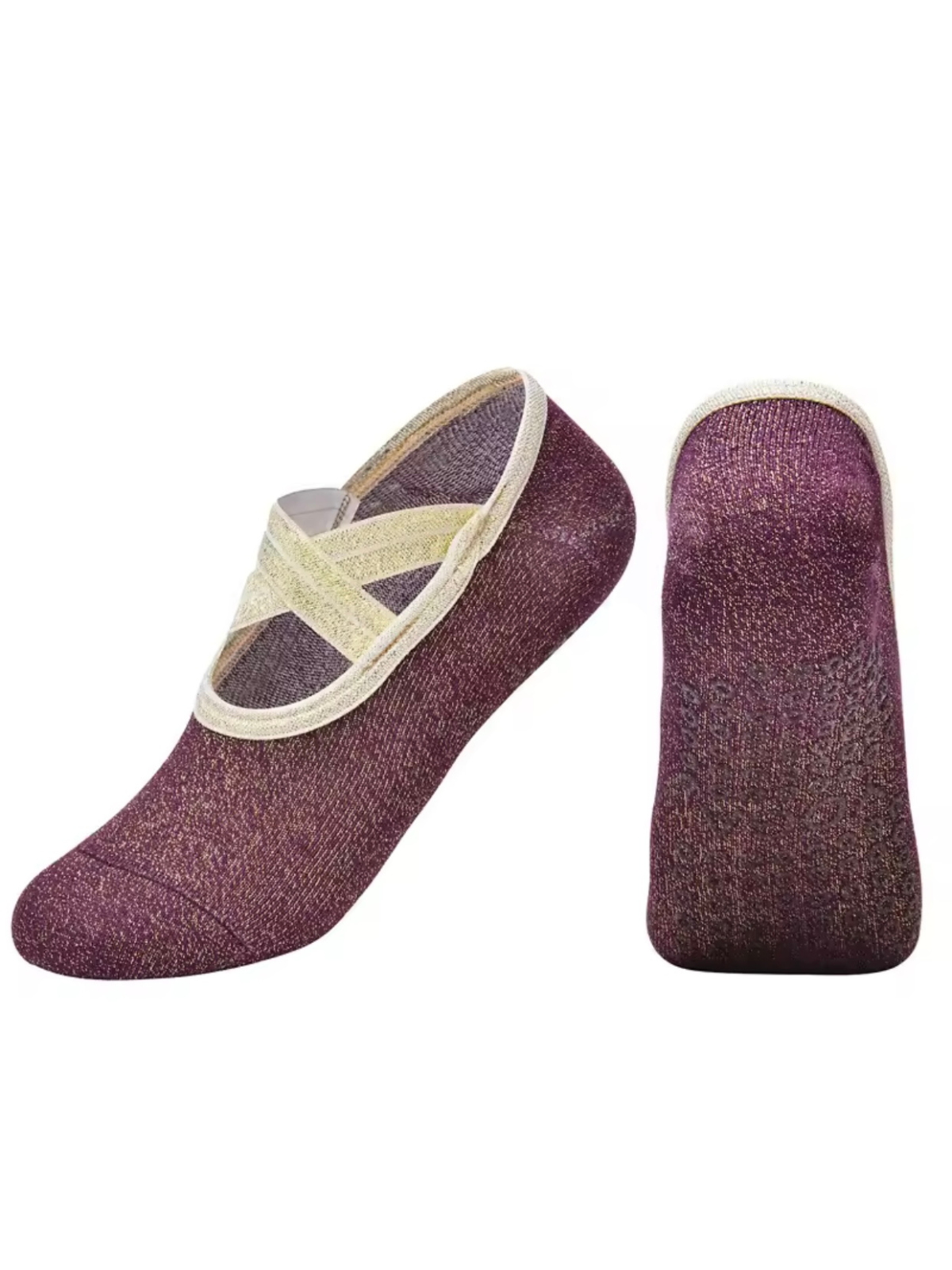 Glow Yoga Socks