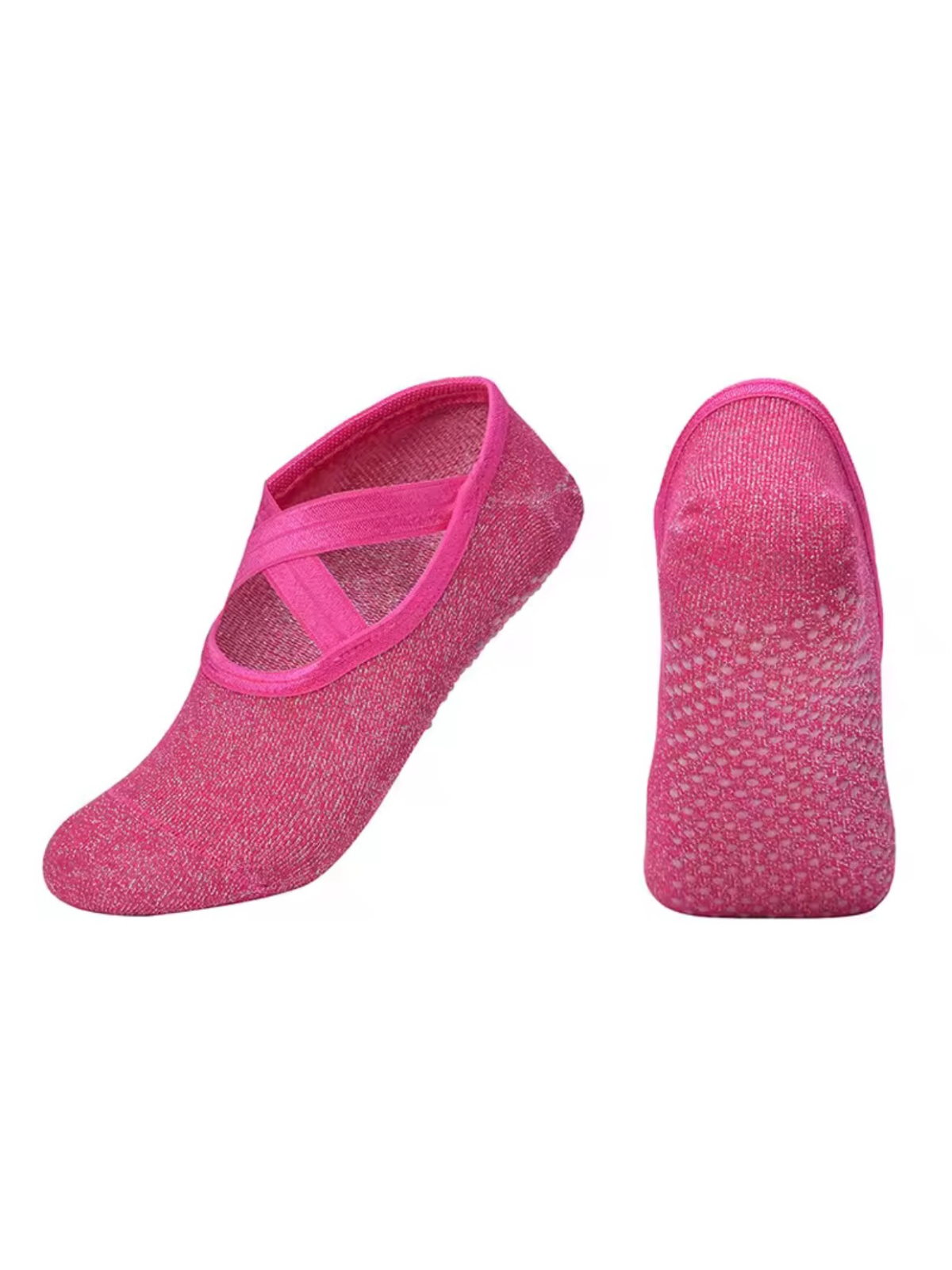 Glow Yoga Socks