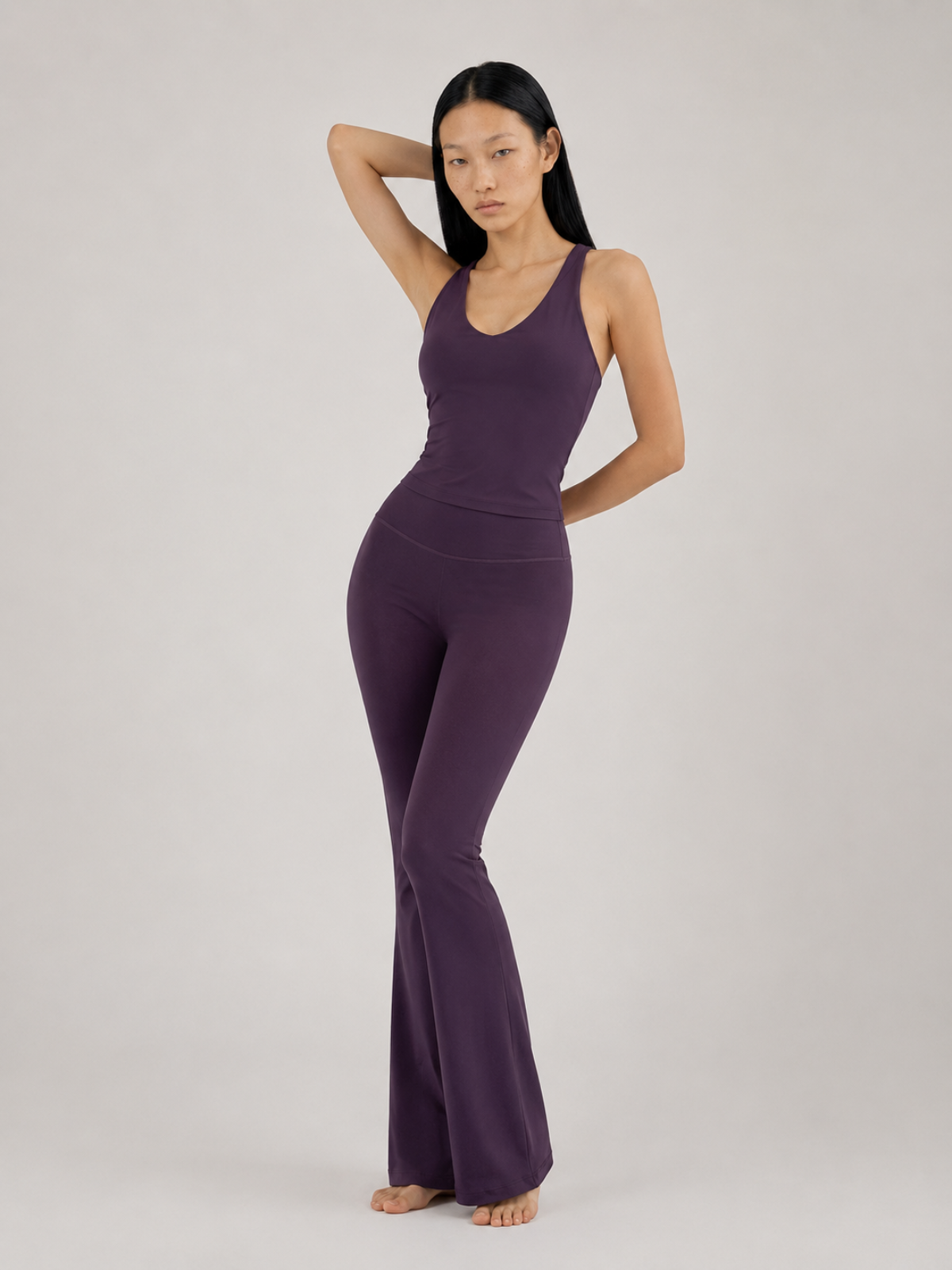 Cross Back 2Piece Jumpsuit