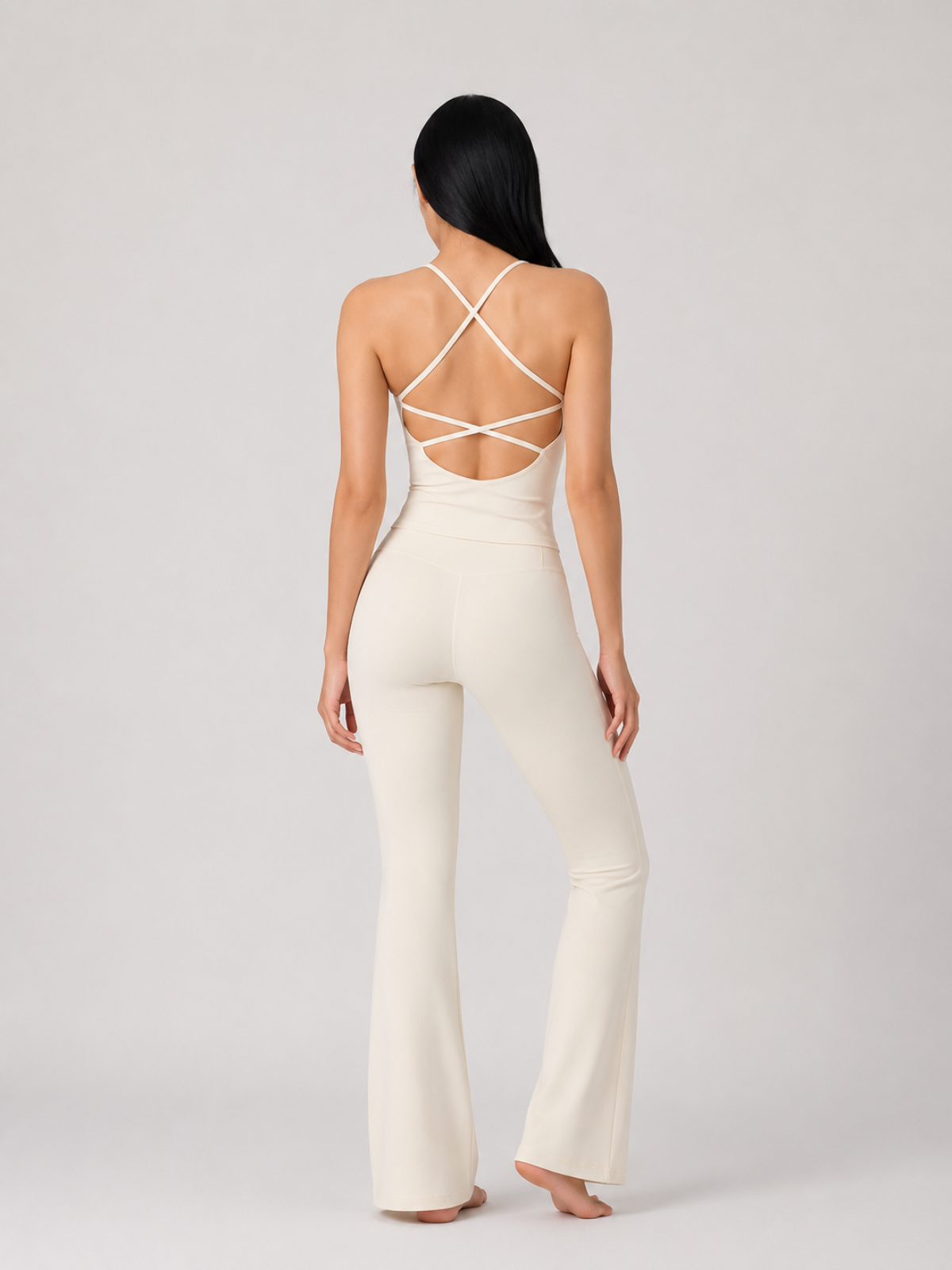 Cross Back 2Piece Jumpsuit