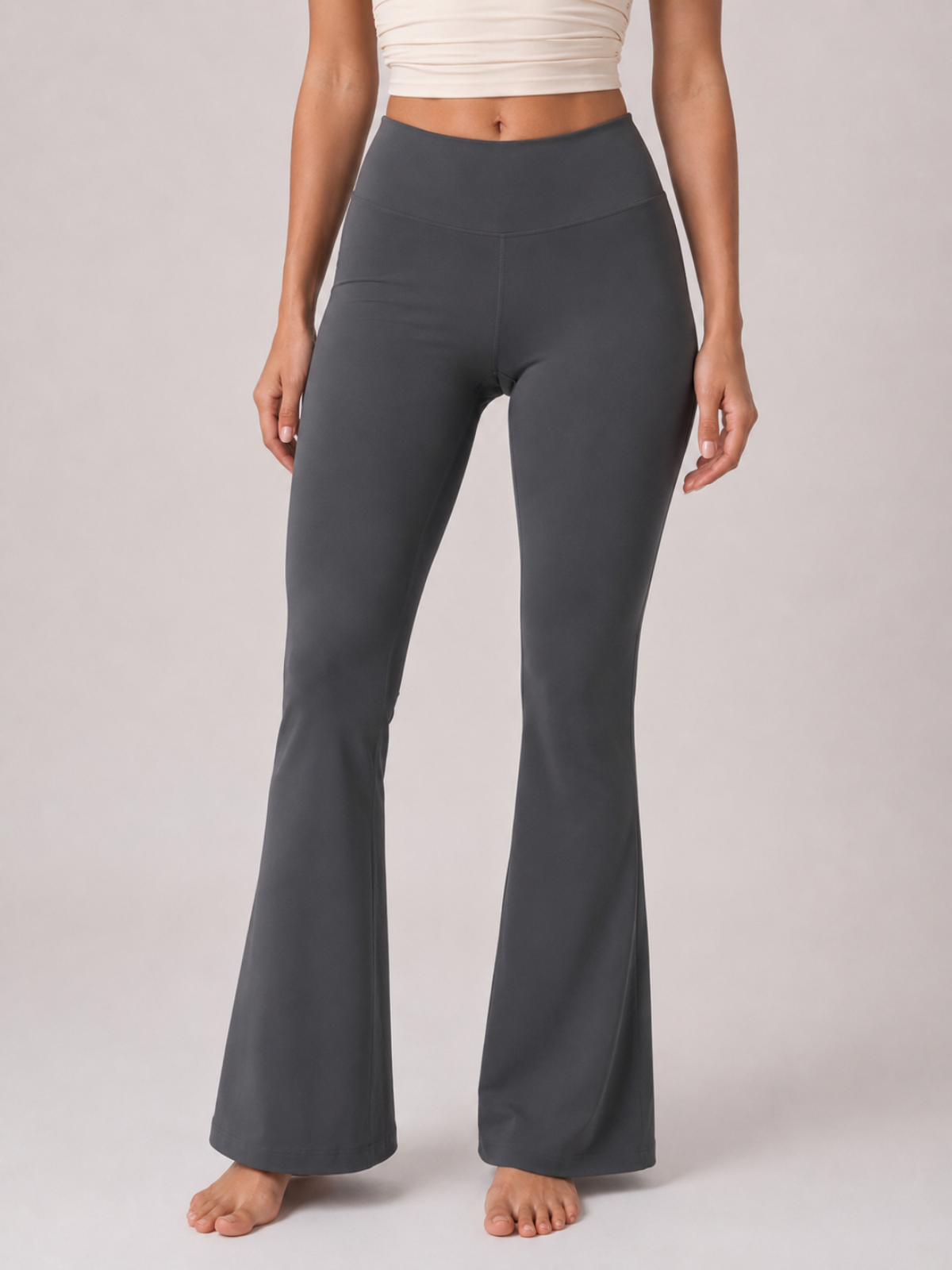 Intent Flare Leggings Grey