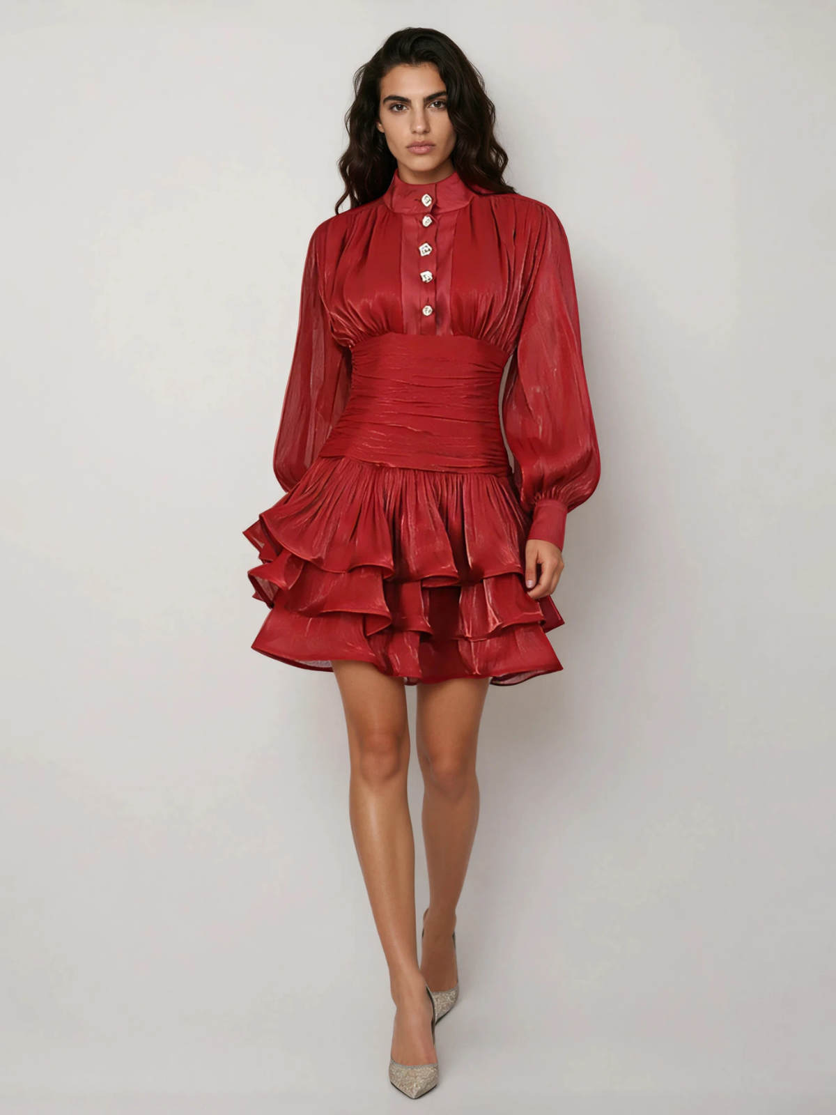 Mini Dress Ruffle