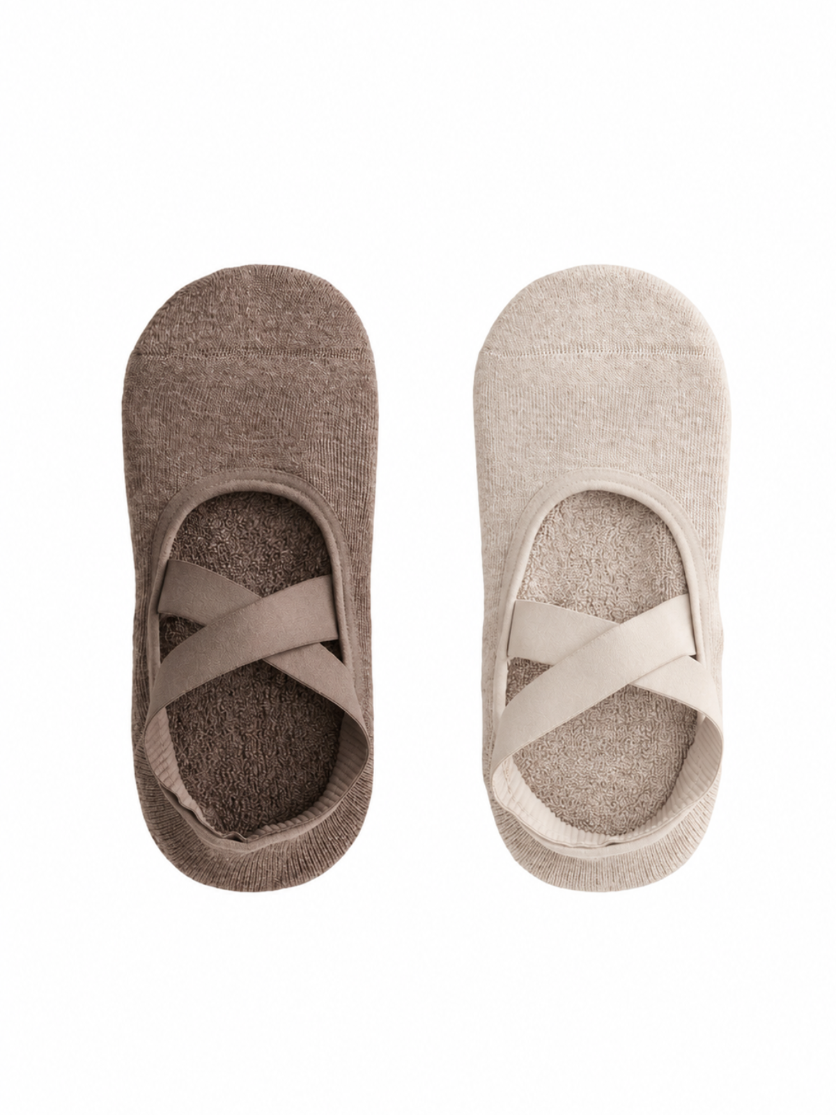 SOCKS WITH CROSS STRAPS