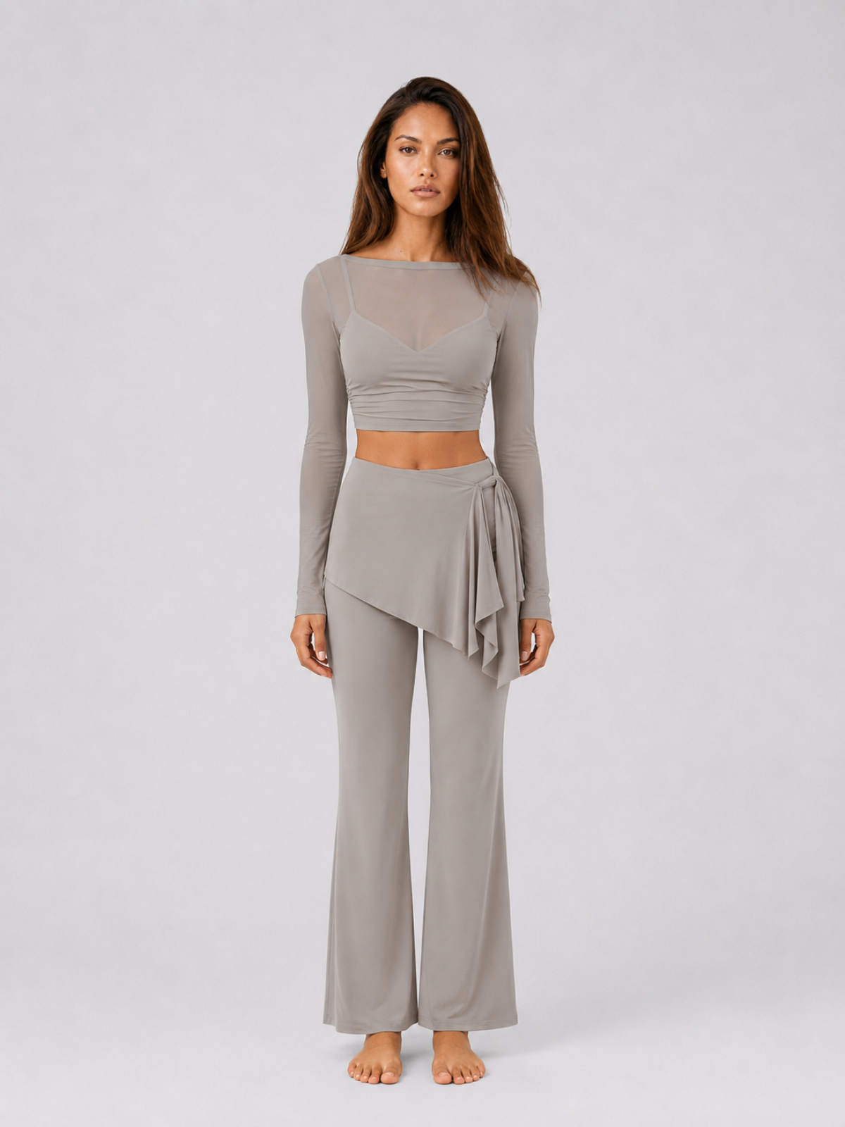 2-Piece Skirted leggings set