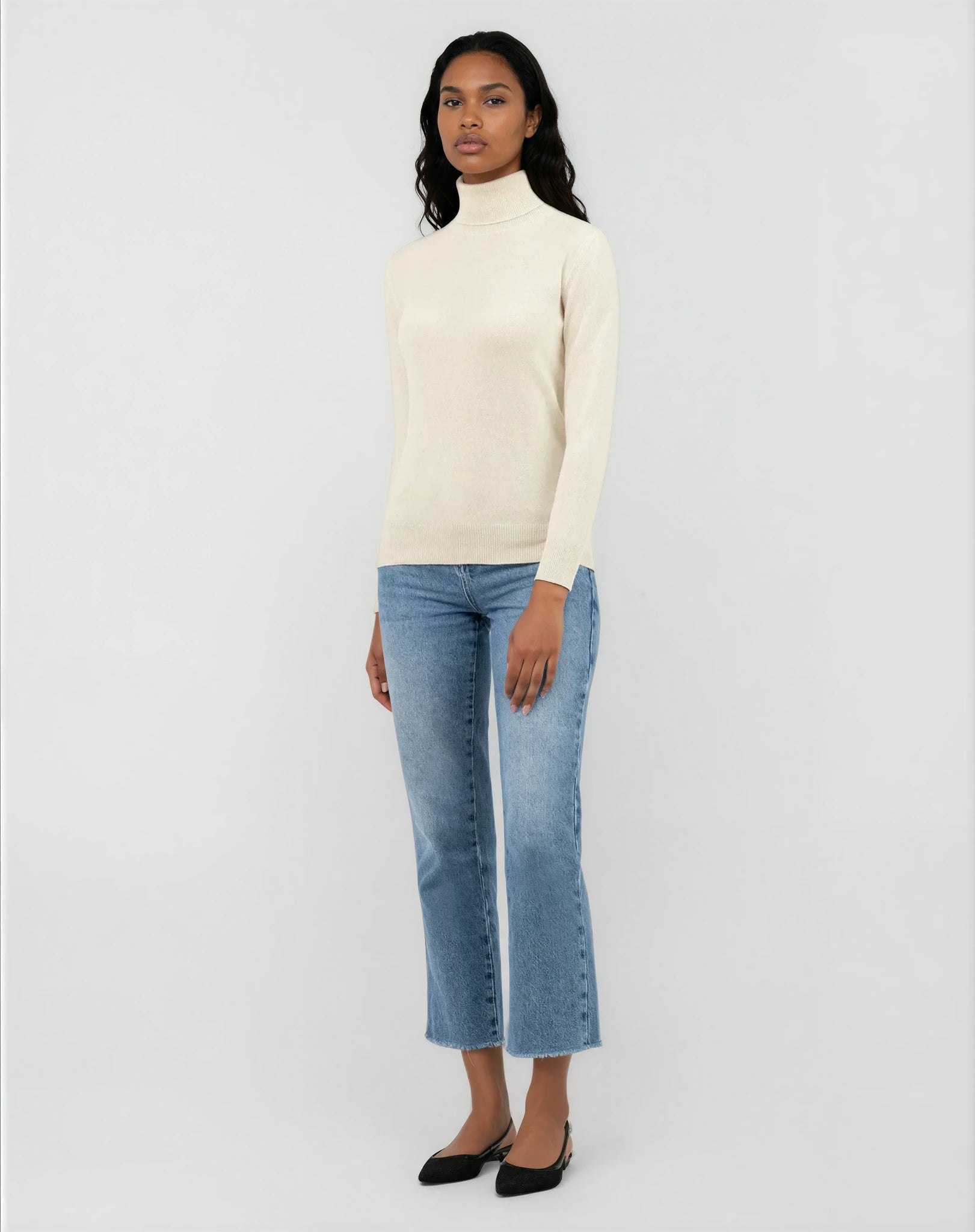 CASHMERE TURTLENECK SWEATER