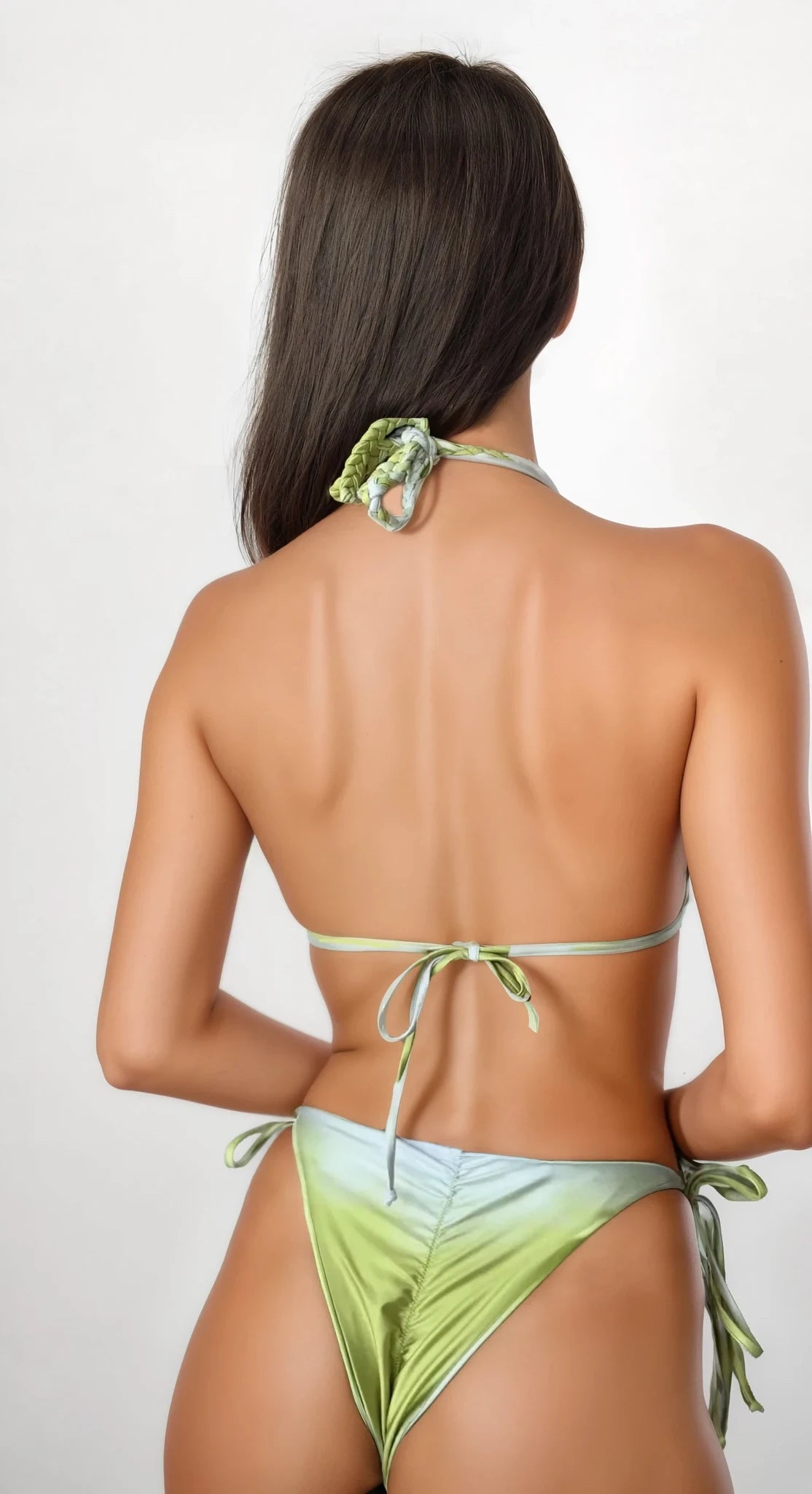 Satin Bikini Set