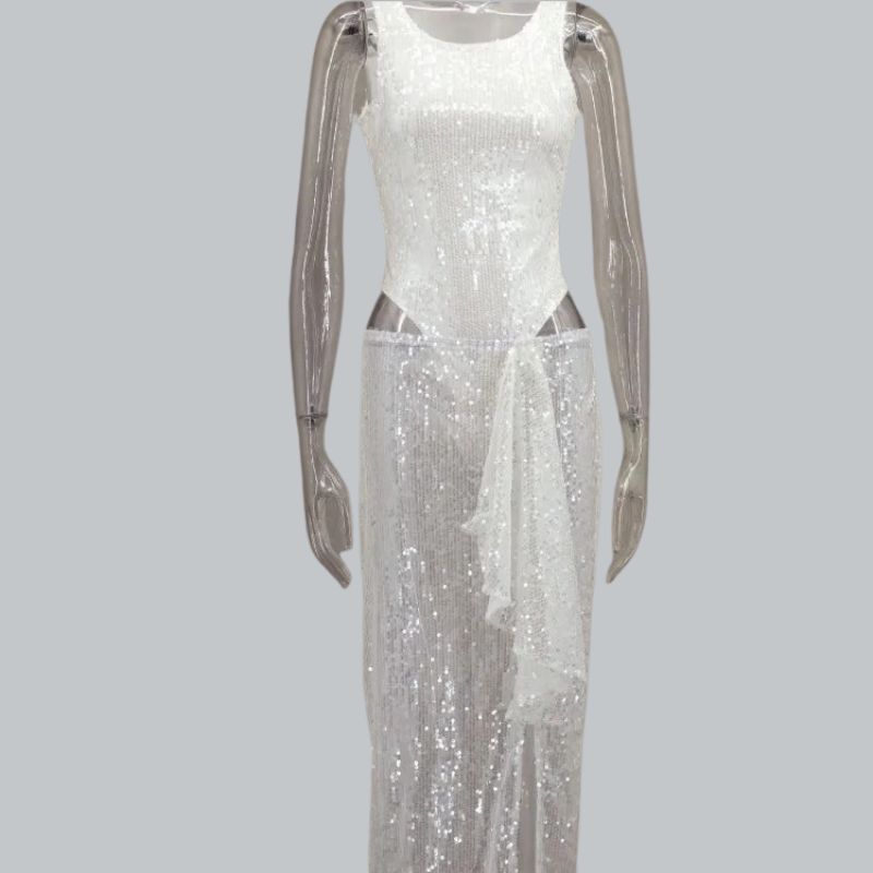 ISLA - ELEGANT SEQUINED JUMPSUIT