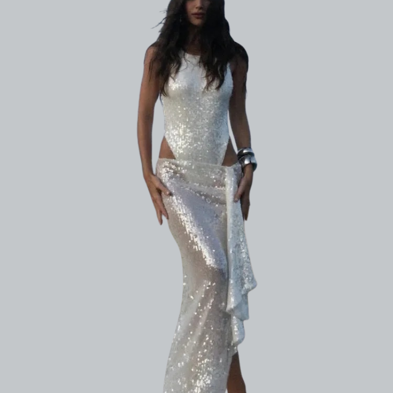 ISLA - ELEGANT SEQUINED JUMPSUIT