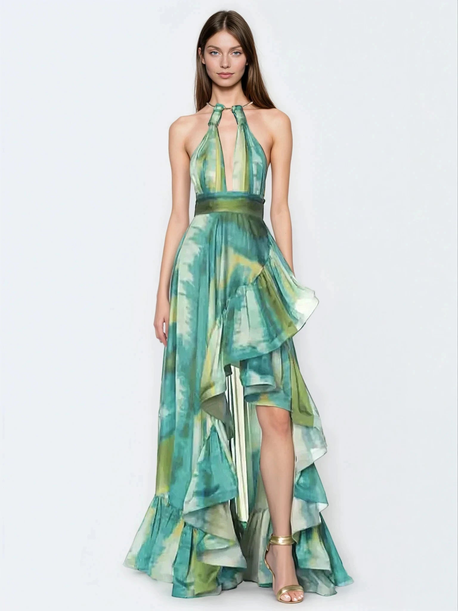 Emerald Ocean Ruffle Dess