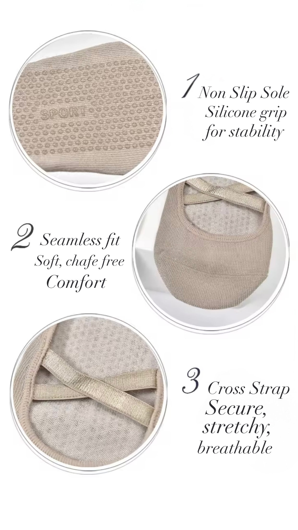 Zen Yoga Socks