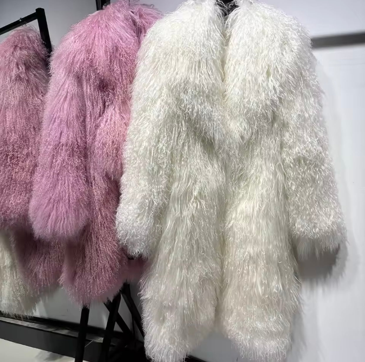 Ophelia Mongolian Fur Jacket