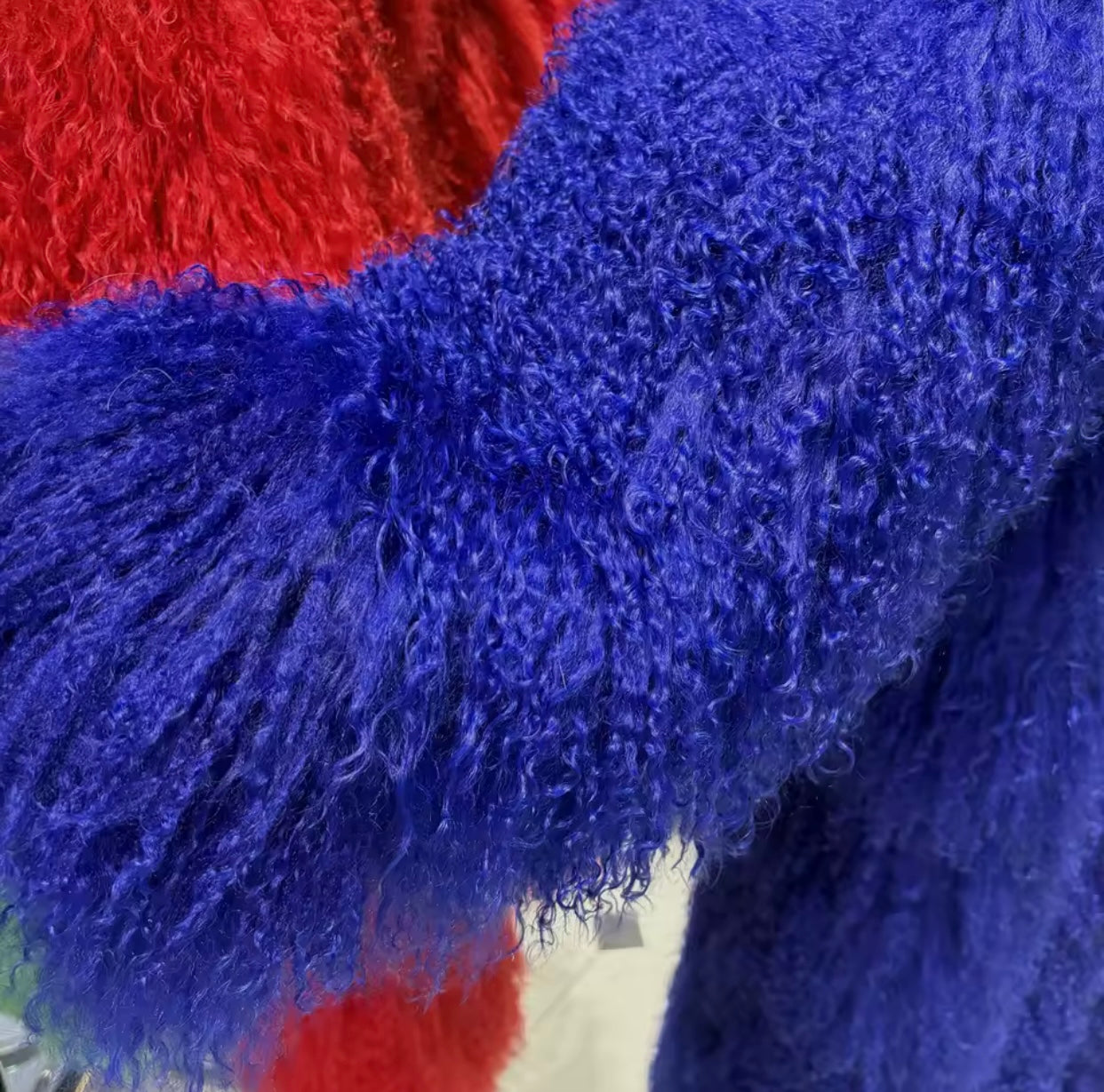 Ophelia Mongolian Fur Jacket