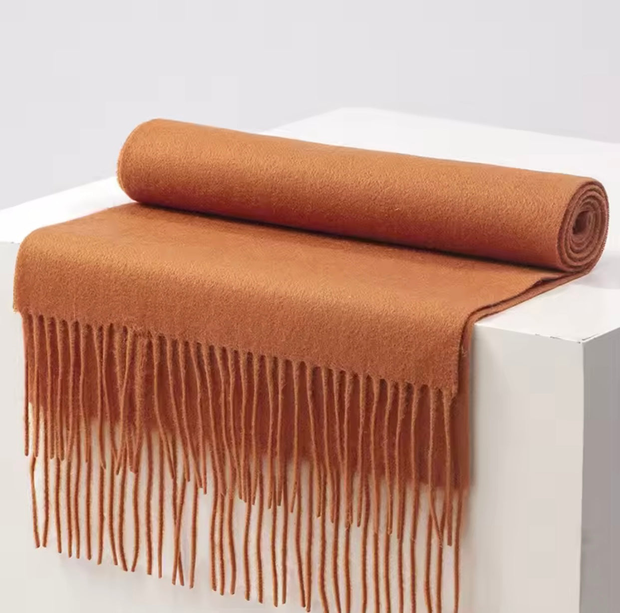 Caramel Wool Scarf