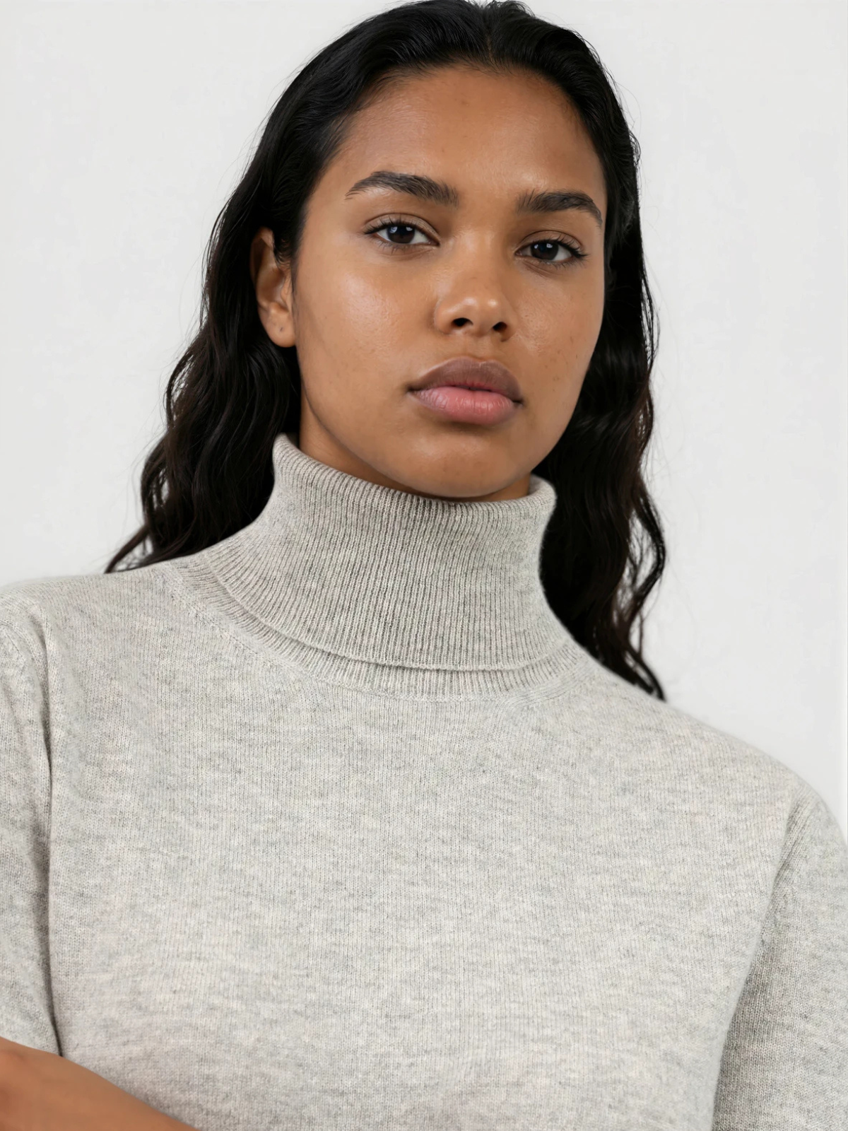 CASHMERE TURTLENECK SWEATER