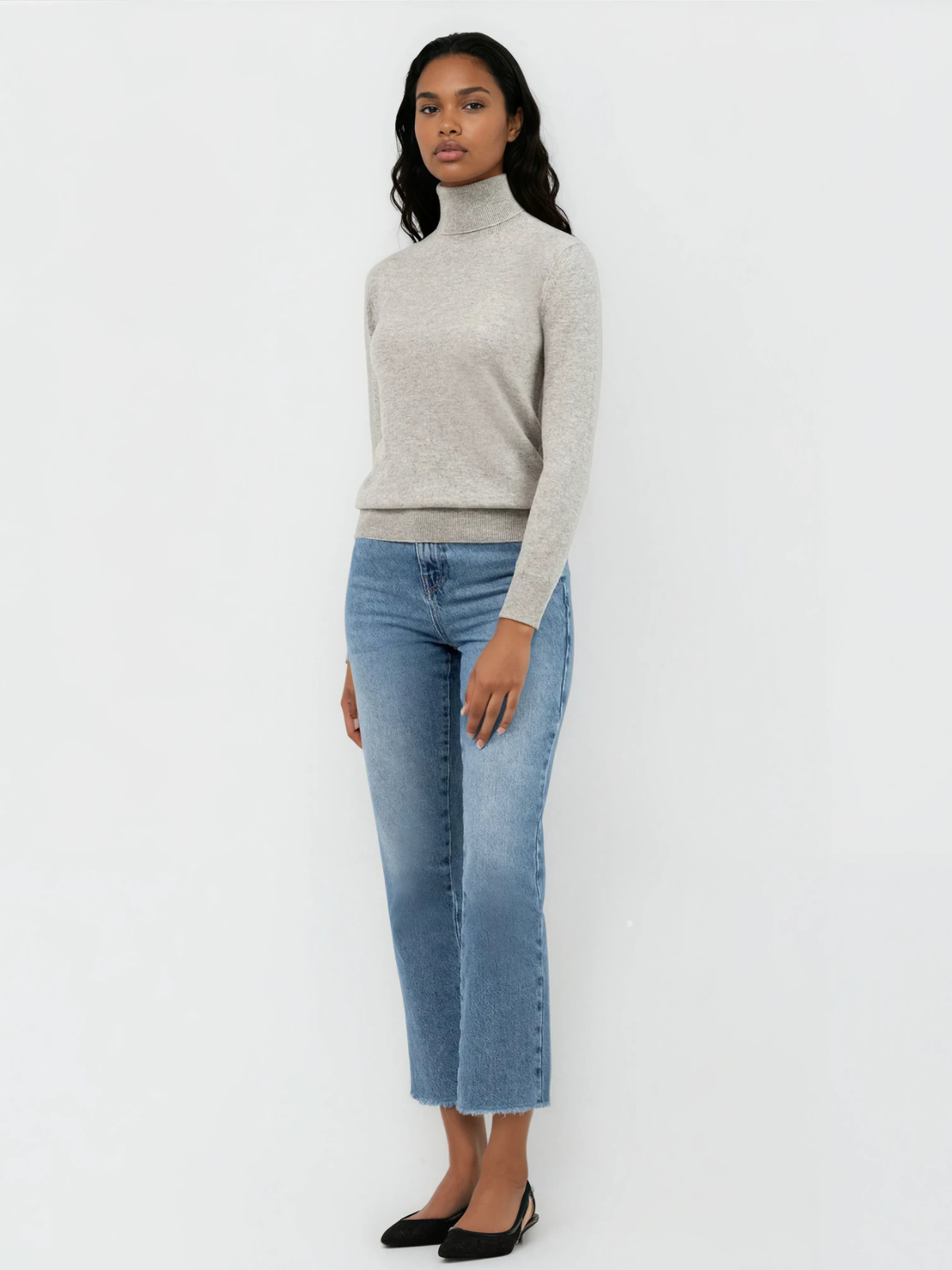 CASHMERE TURTLENECK SWEATER