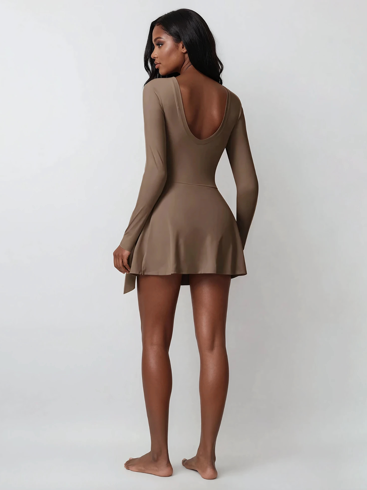 WRAP ACTIVE MINI DRESS
