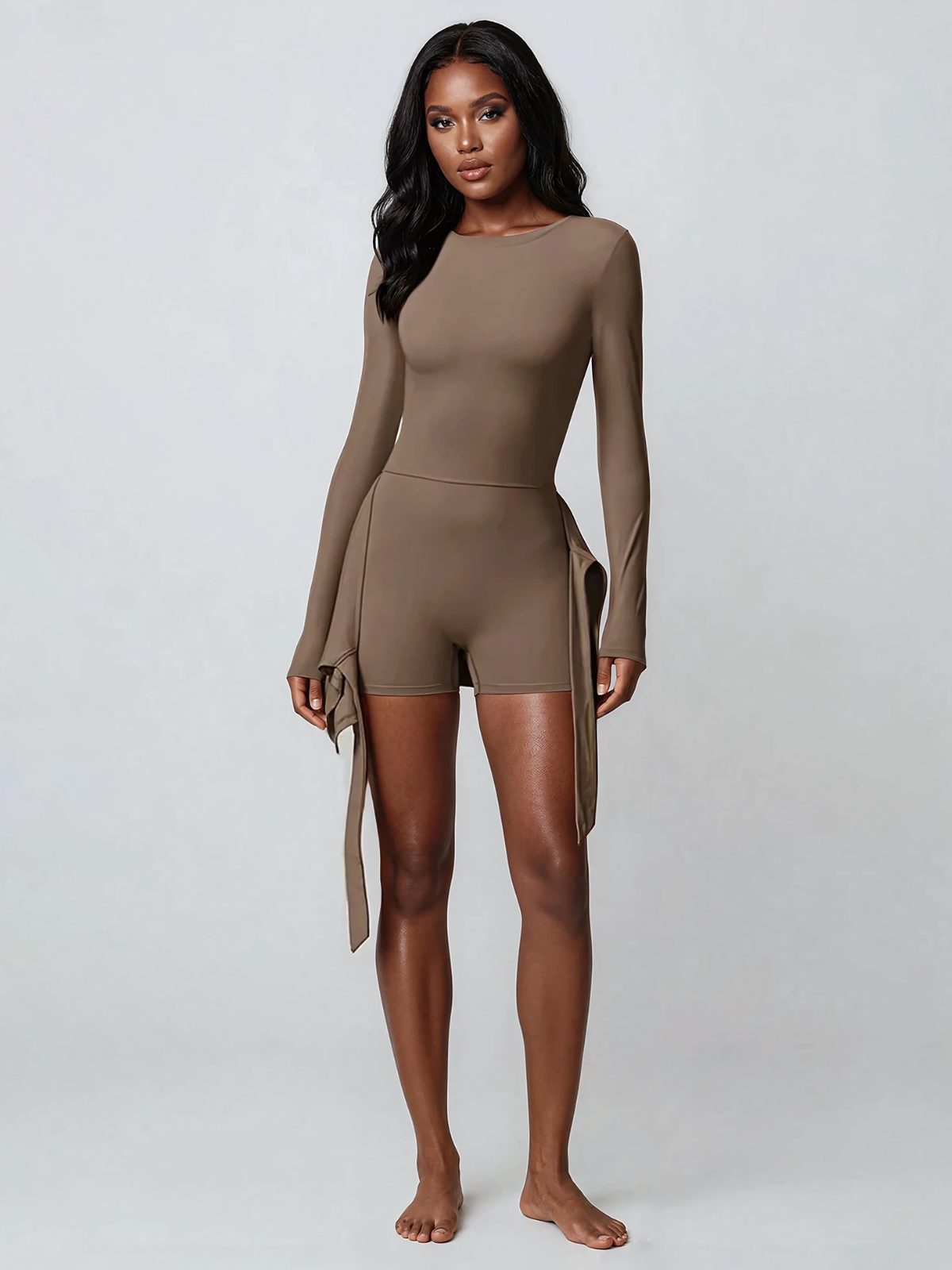 WRAP ACTIVE MINI DRESS