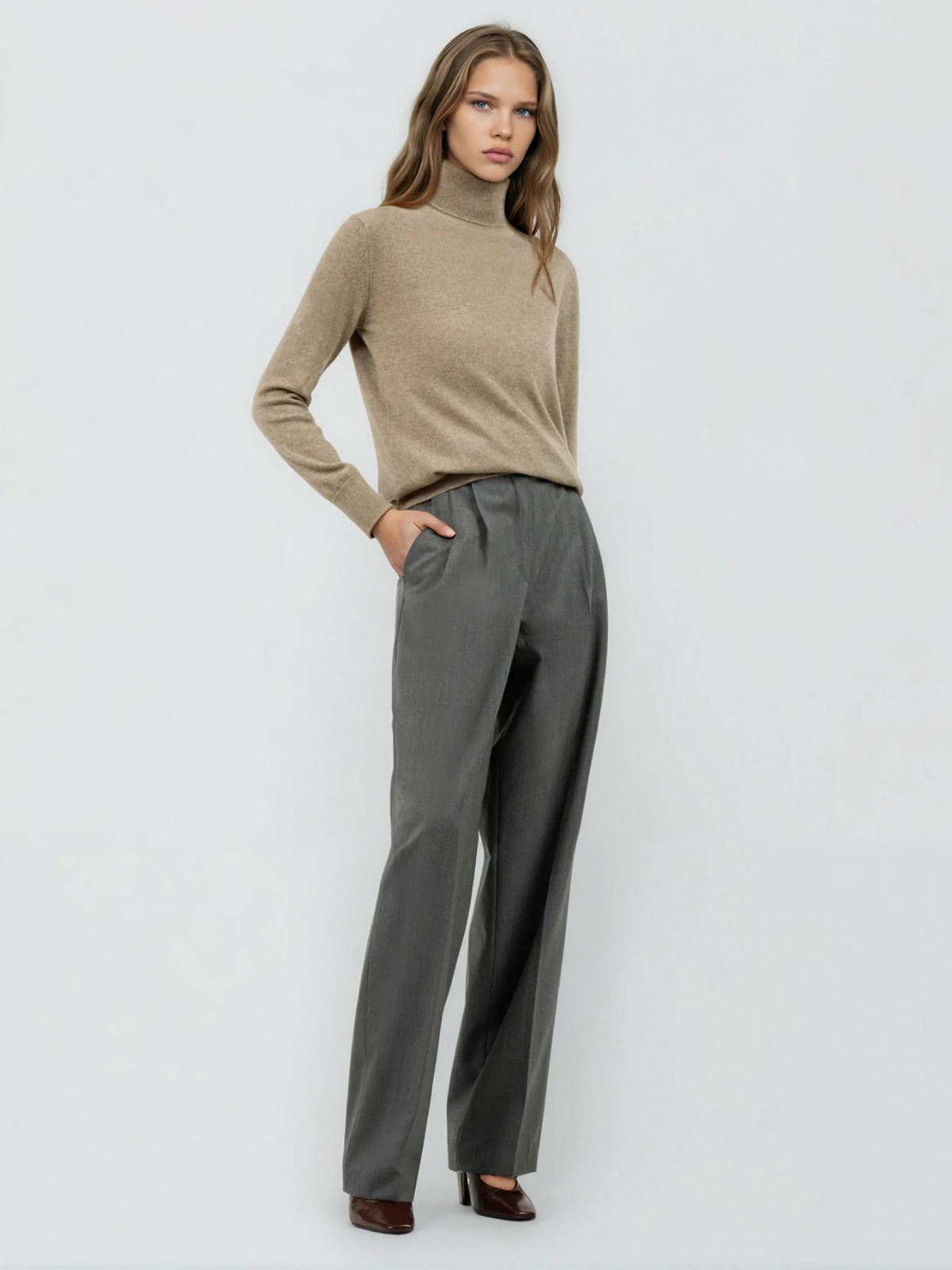 Cashmere Turtleneck Sweater