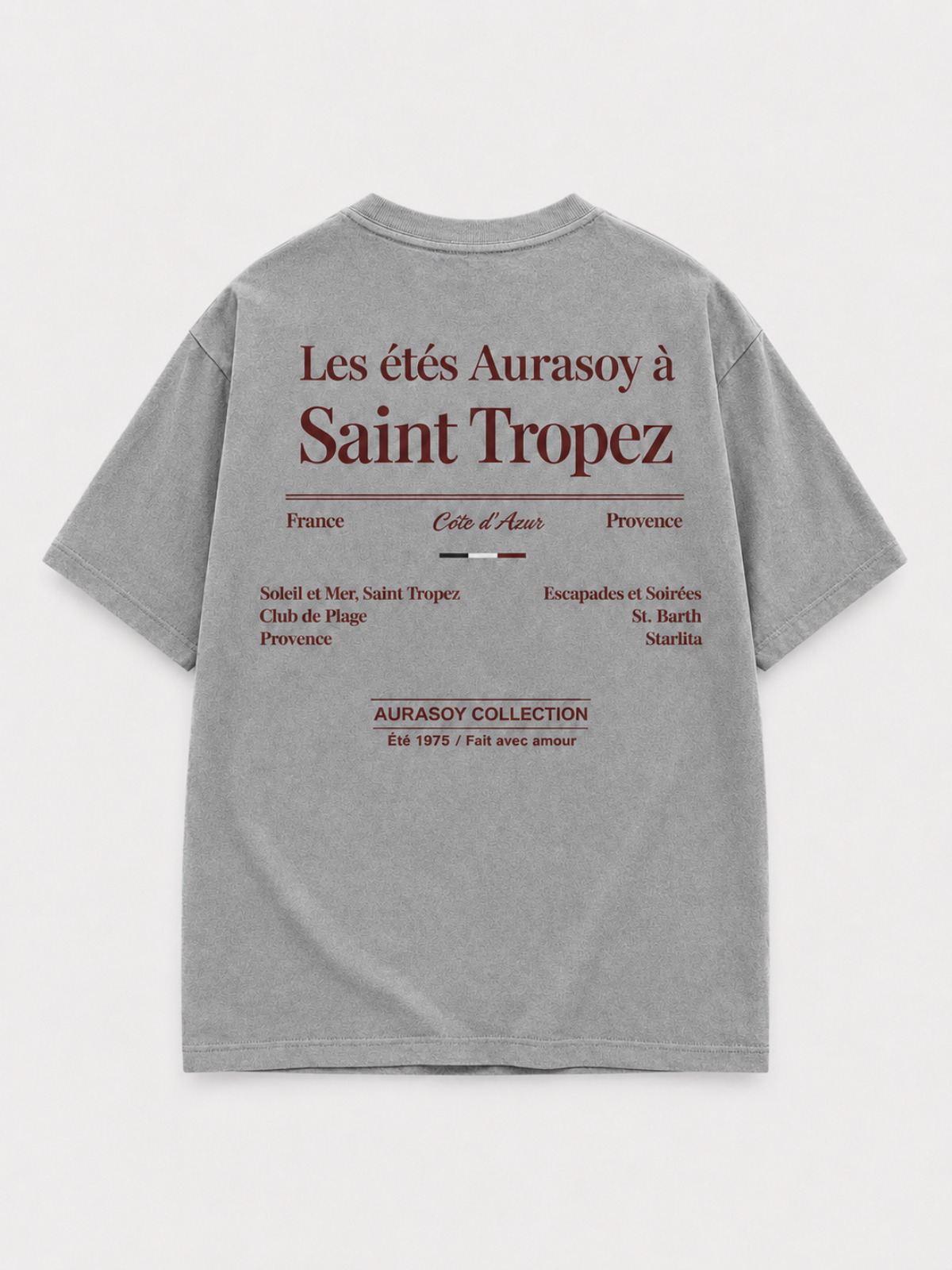 SAINT-TROPEZ UNISEX OVERSIZED T-SHIRT