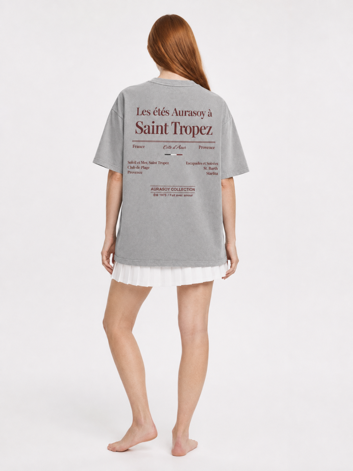 SAINT-TROPEZ UNISEX OVERSIZED T-SHIRT