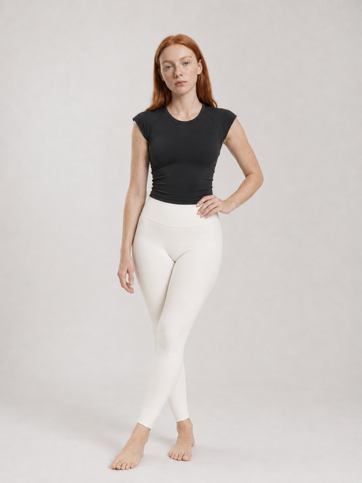 SCULPT CROSS BACK YOGA TOP