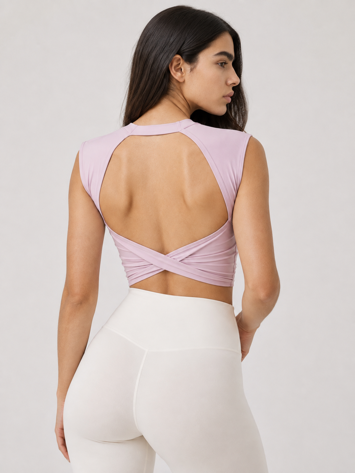 Sculpt Cross Back Yoga Top