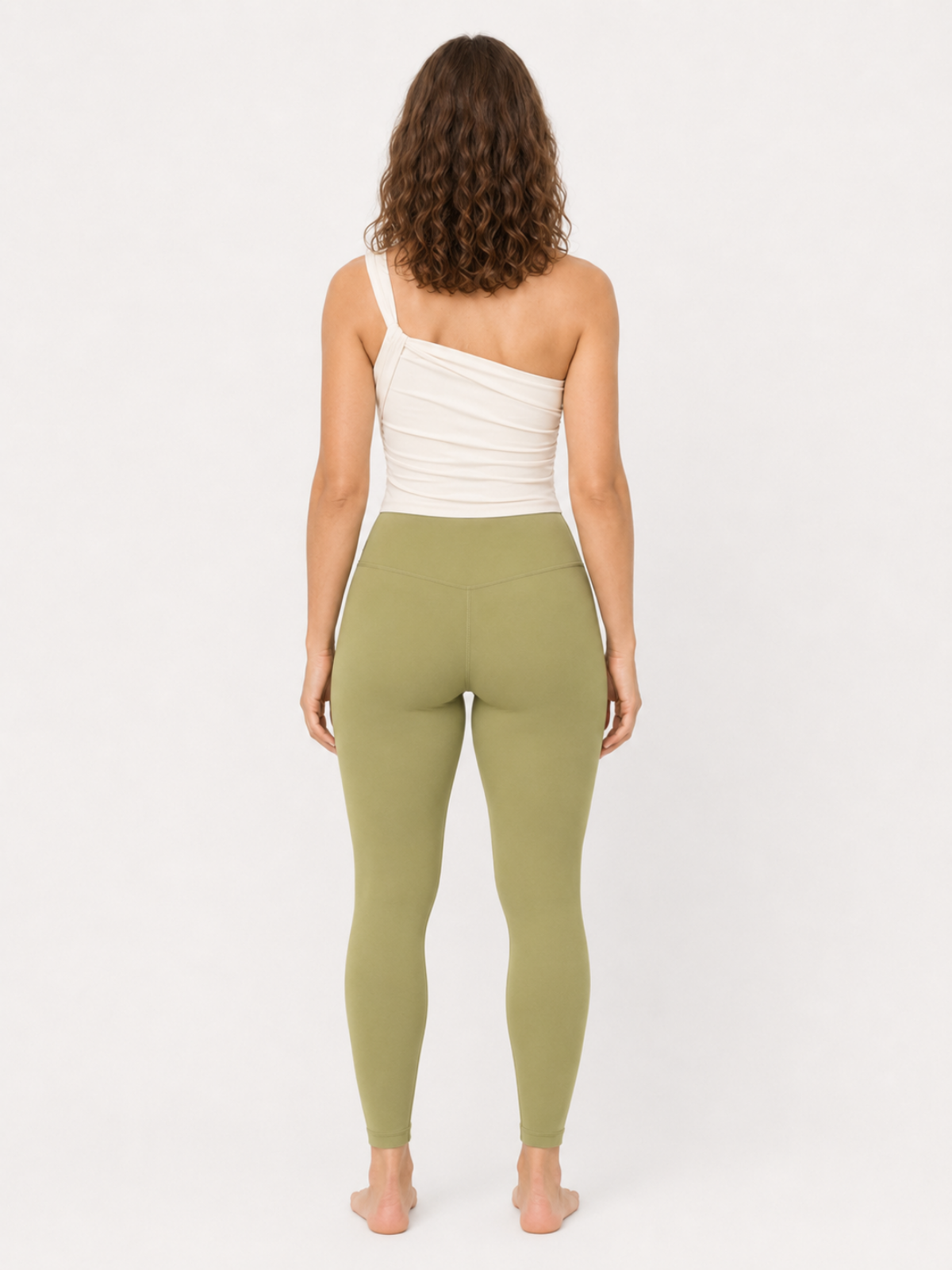 Sculpt High Waist Leggings Matcha Green