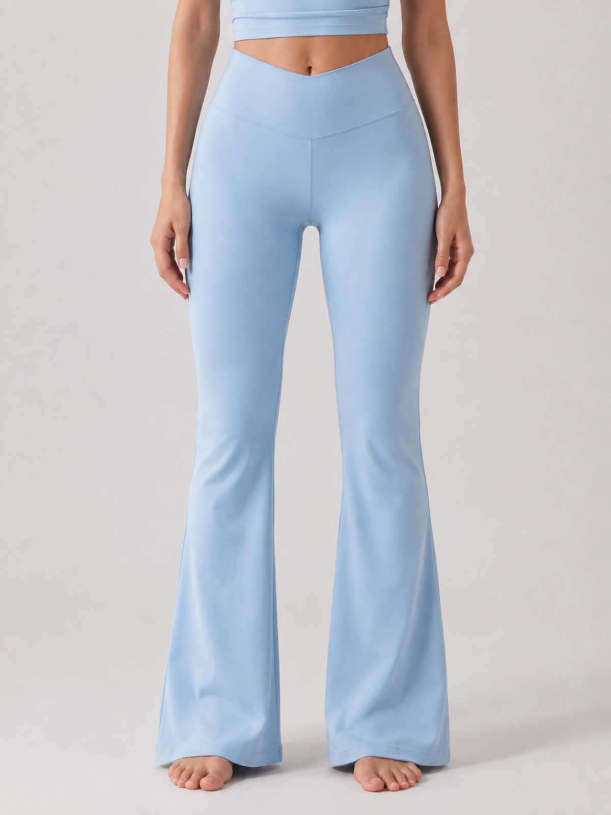 Intent Flare Leggings Blue