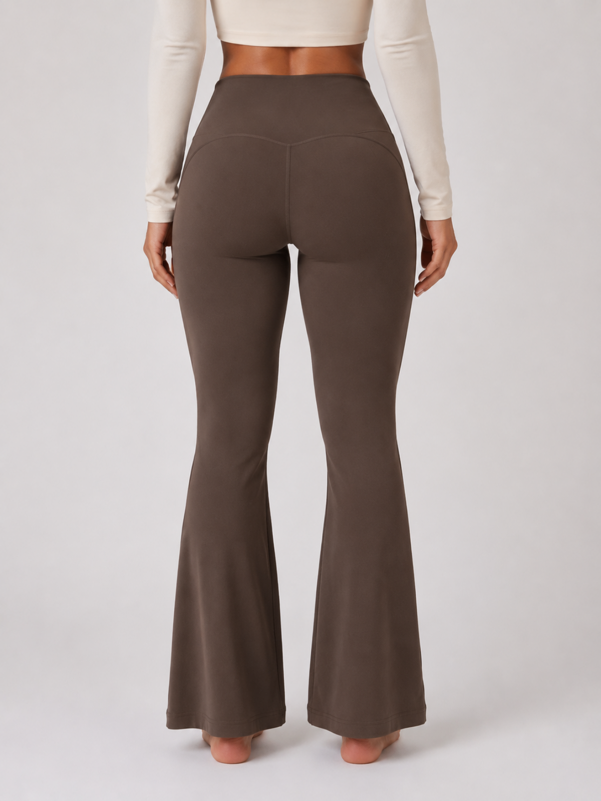 Intent Flare Leggings Brown