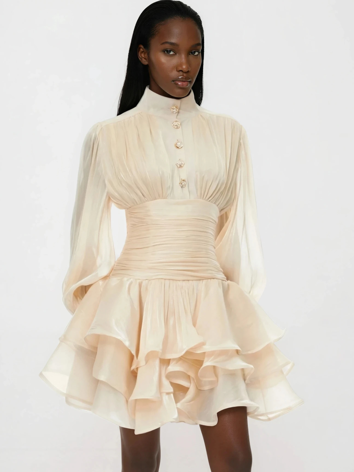Mini Dress Ruffle
