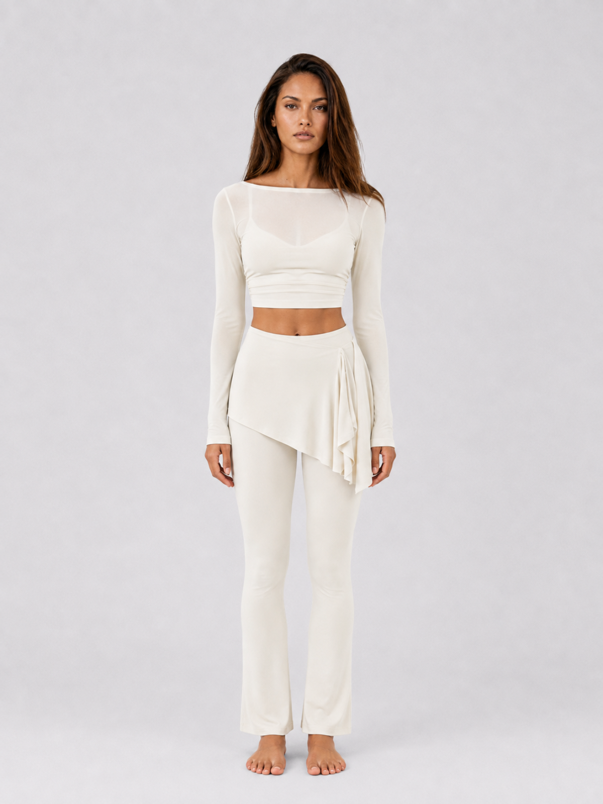 2-Piece Skirted leggings set