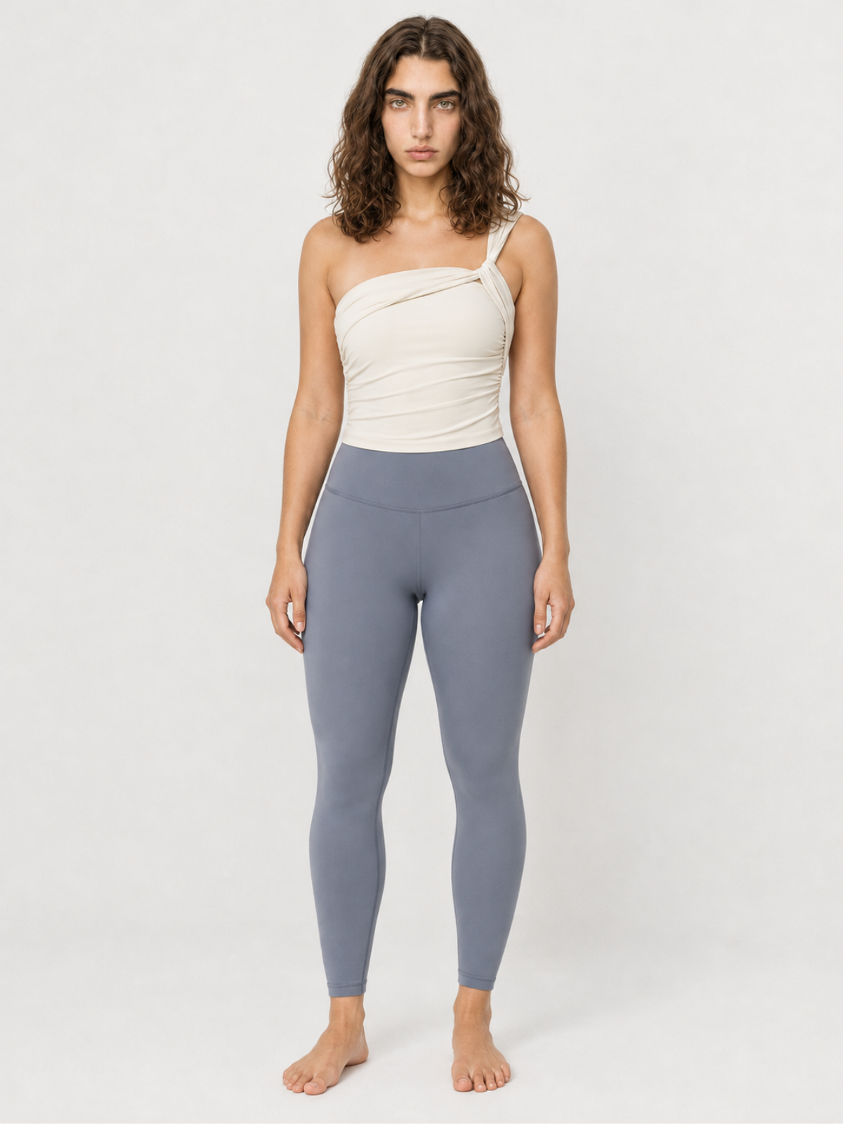 Sculpt High Waist Leggings Dusty Blue
