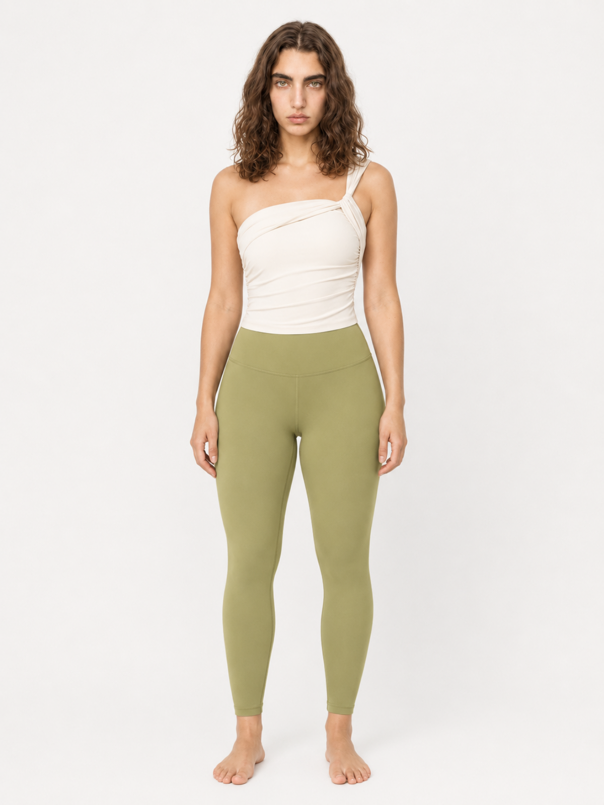 Sculpt High Waist Leggings Matcha Green