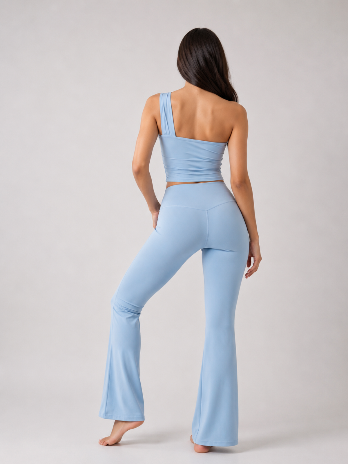 Intent Flare Leggings Blue