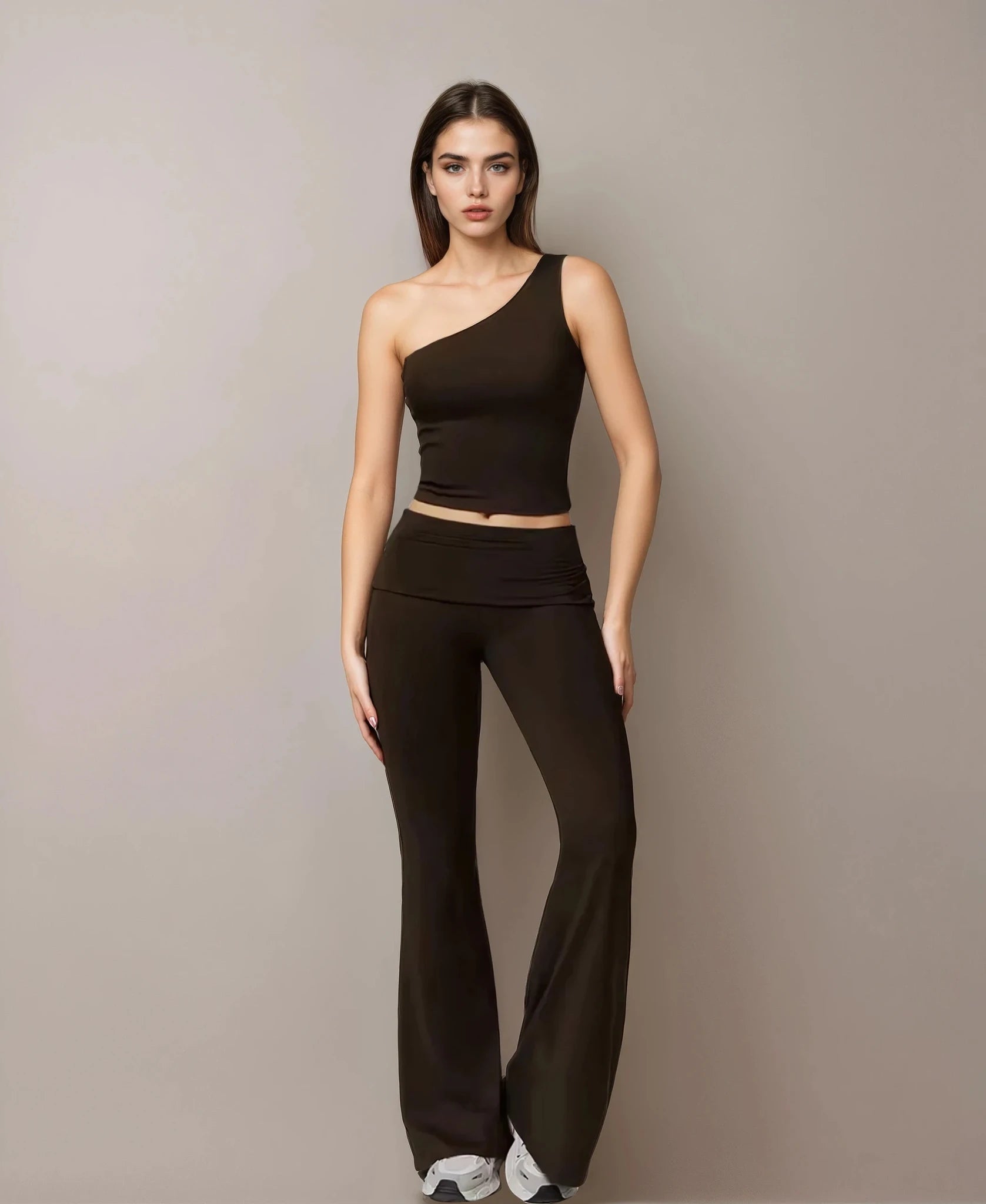 One Shoulder Yoga Set