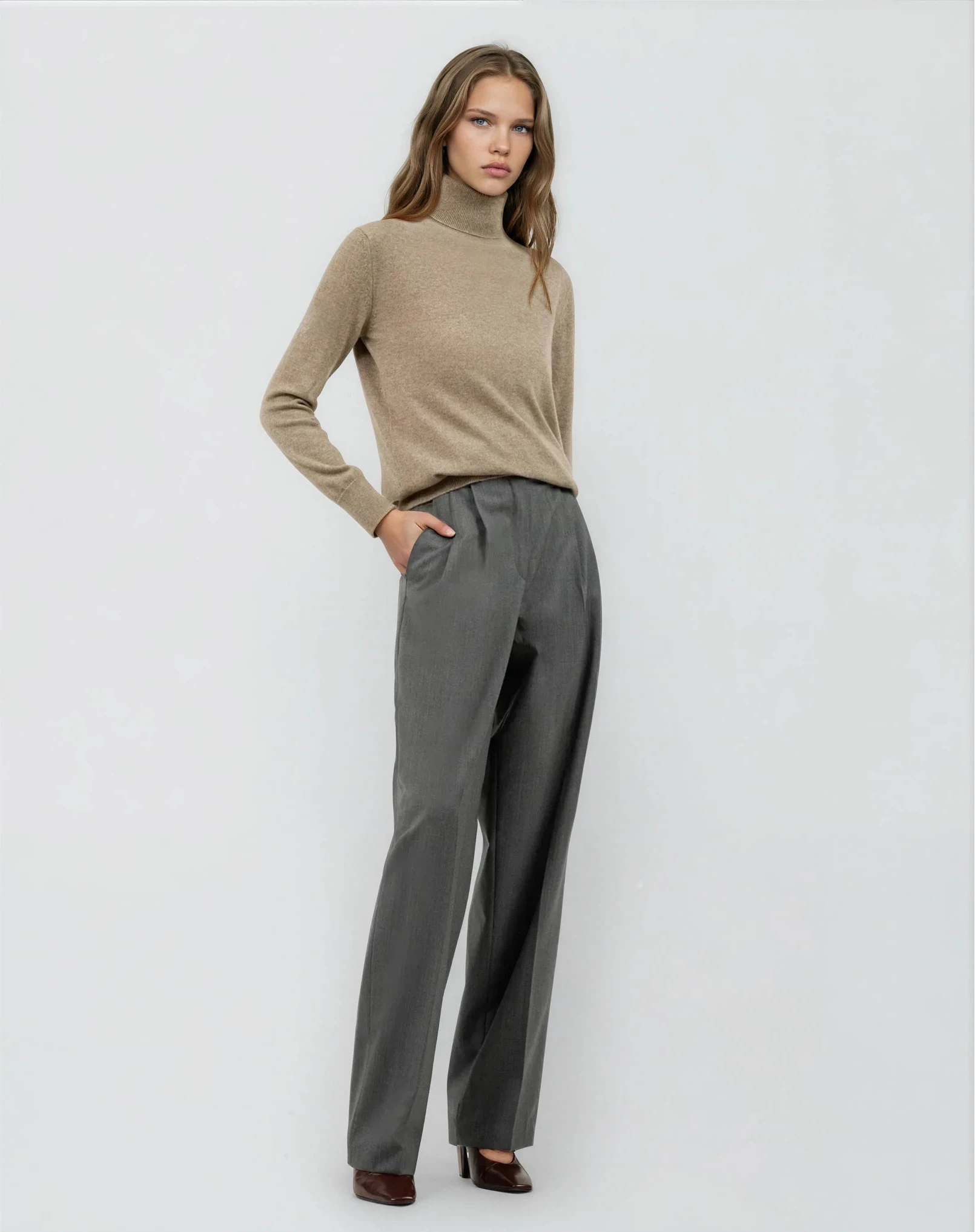 Cashmere Turtleneck Sweater
