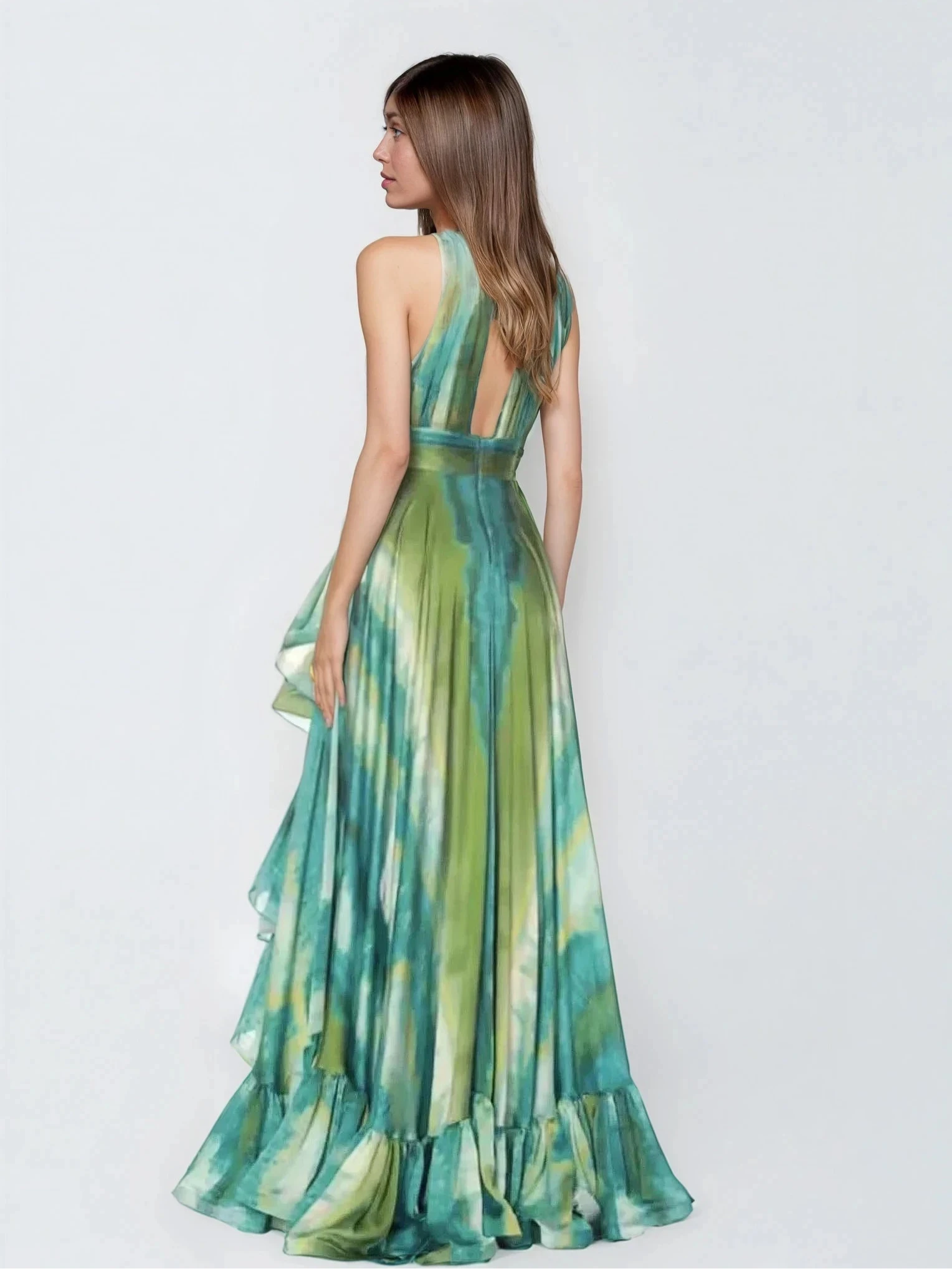 Emerald Ocean Ruffle Dess