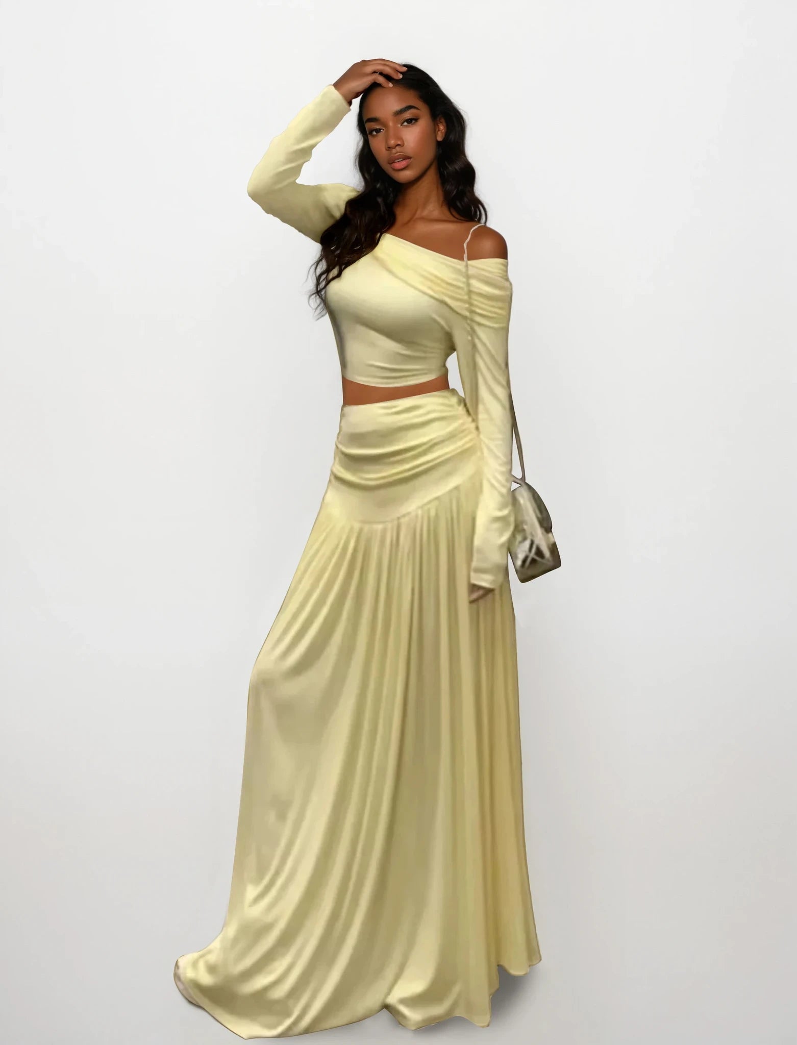 Off Shoulder Two Piece Set